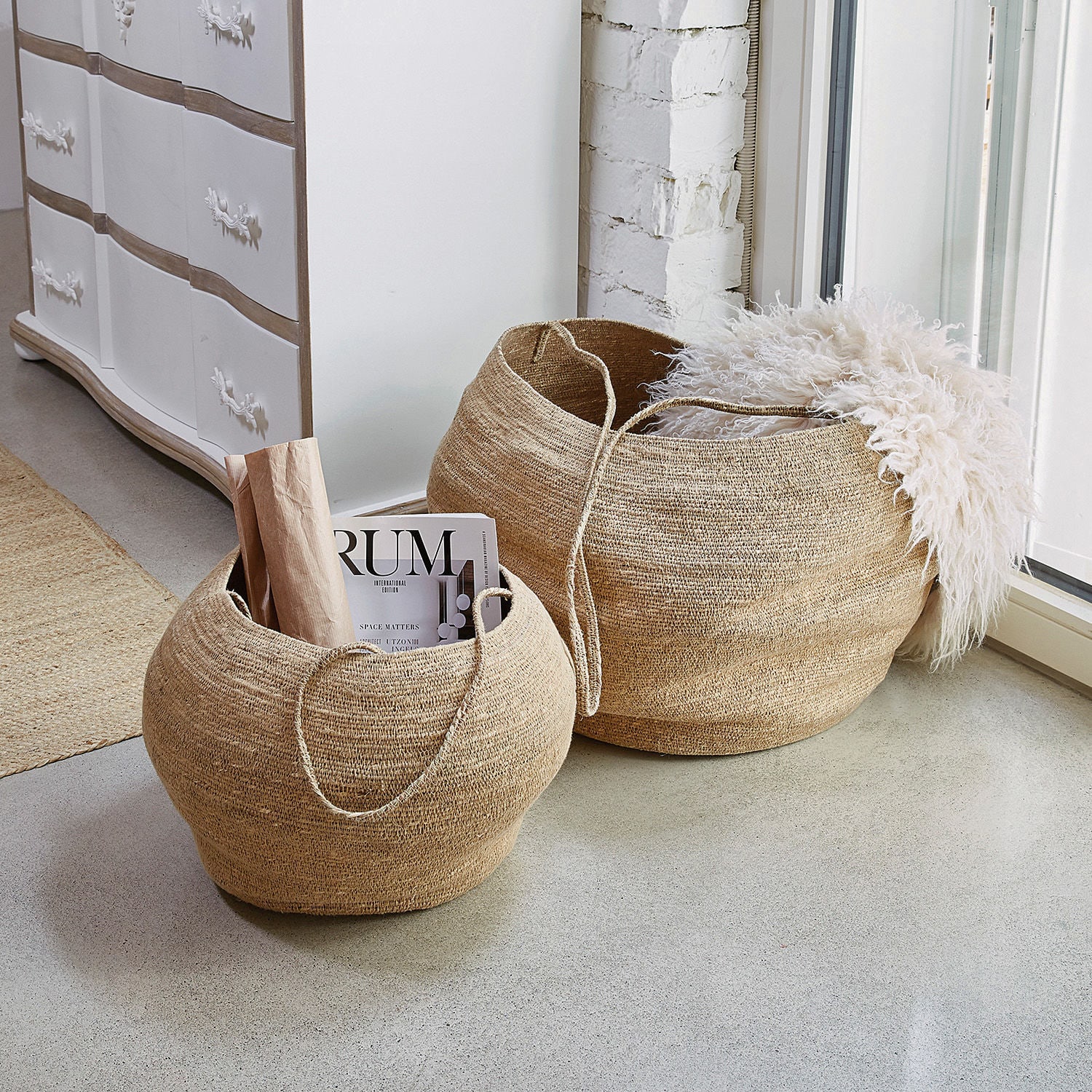 Lot de 2 paniers Mouroux