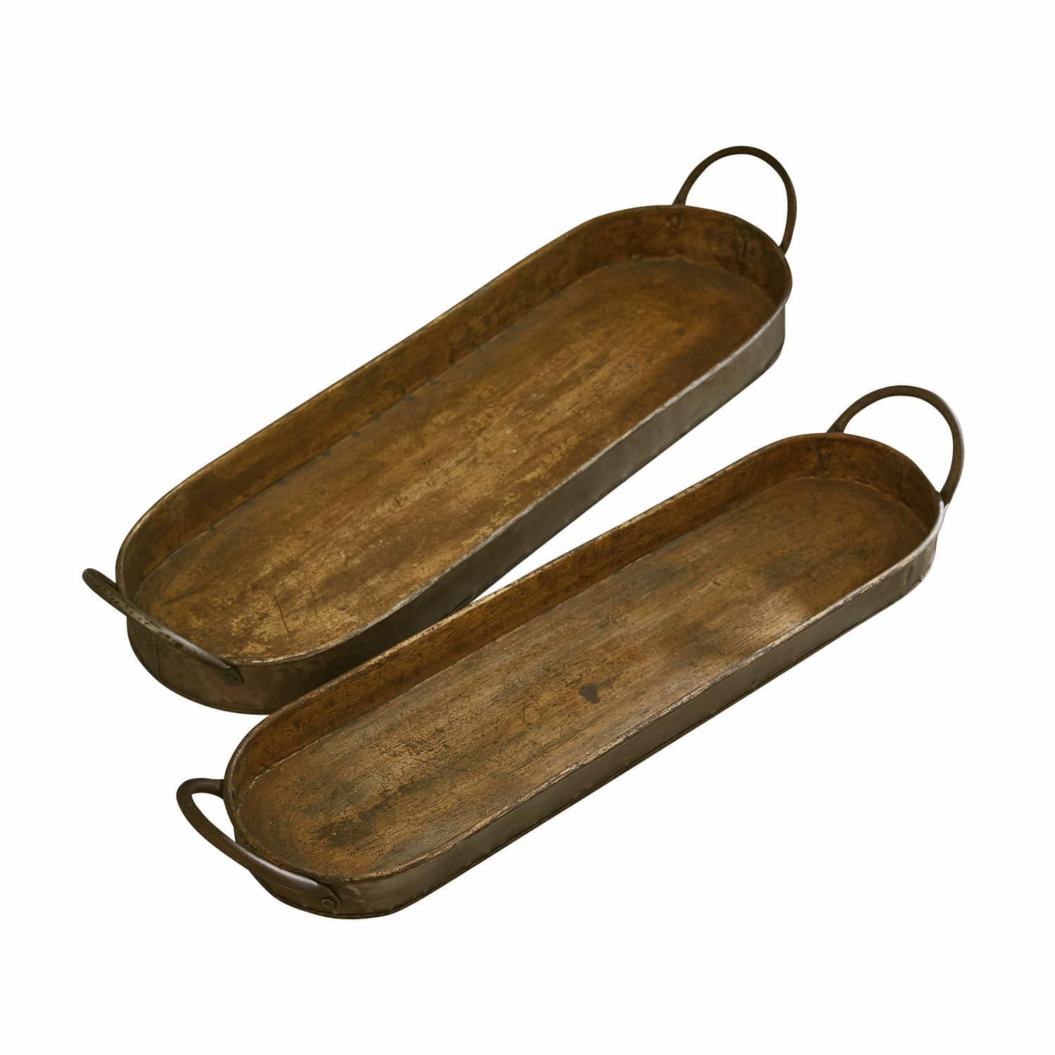 Lot de 2 plateaux Célianne