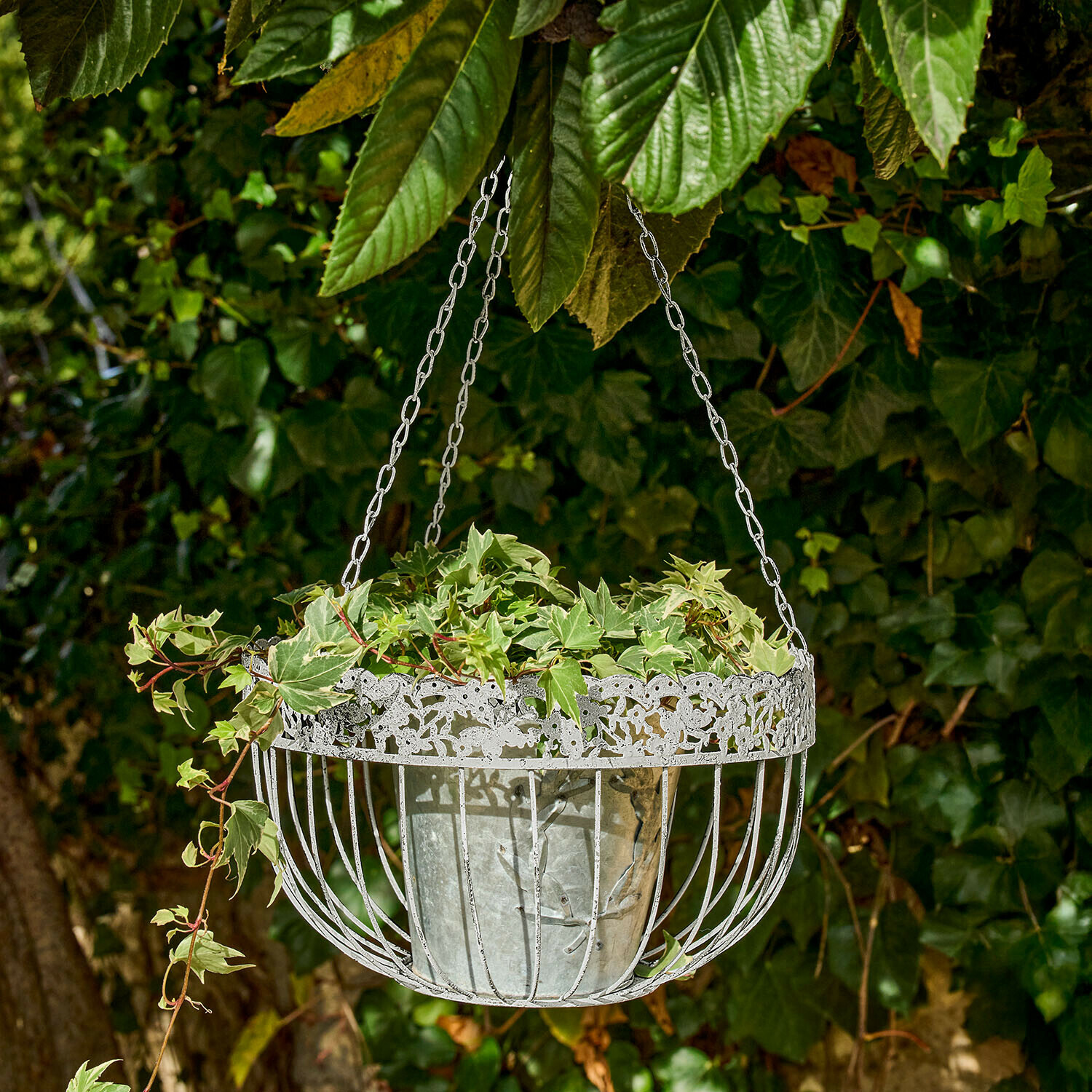 Lot de deux corbeilles à suspendre Iveralia