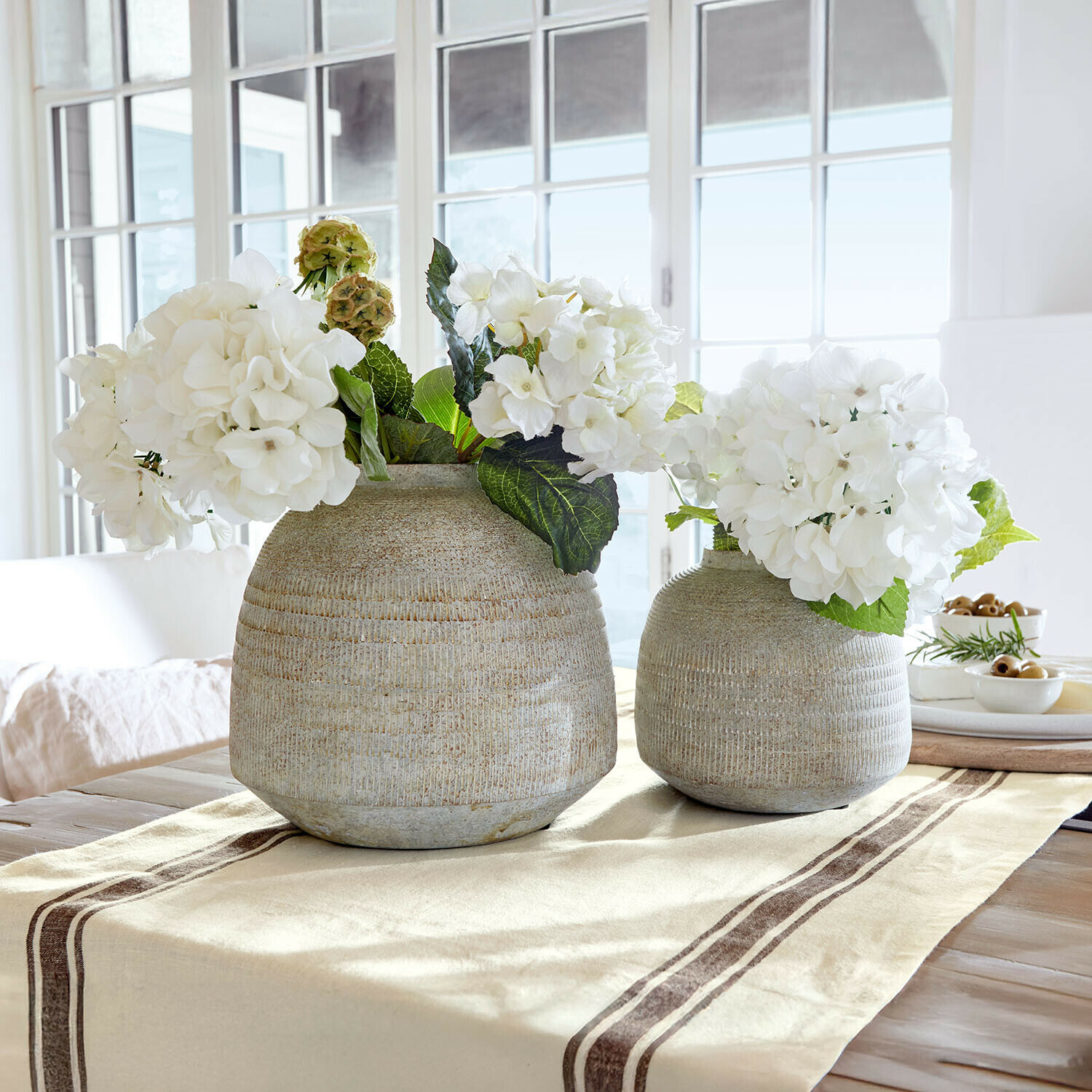 Lot de 2 vases Ferano
