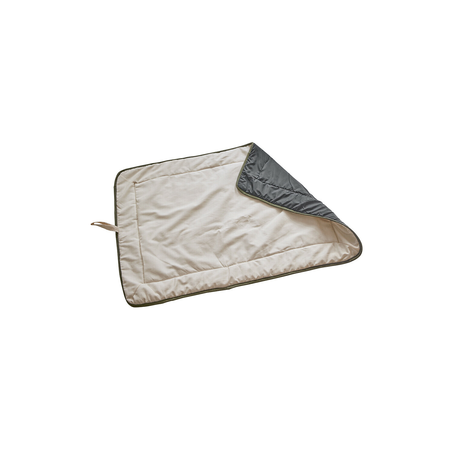 beige Tapis pour animaux Dunelyn beige en tissu doux, réversible et facile à transporter pour le confort des animaux