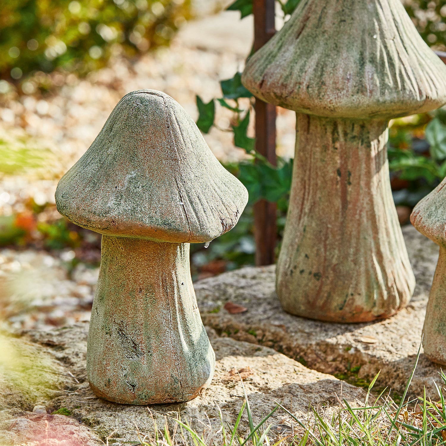 Lot de 3 champignons décoratifs Hardin