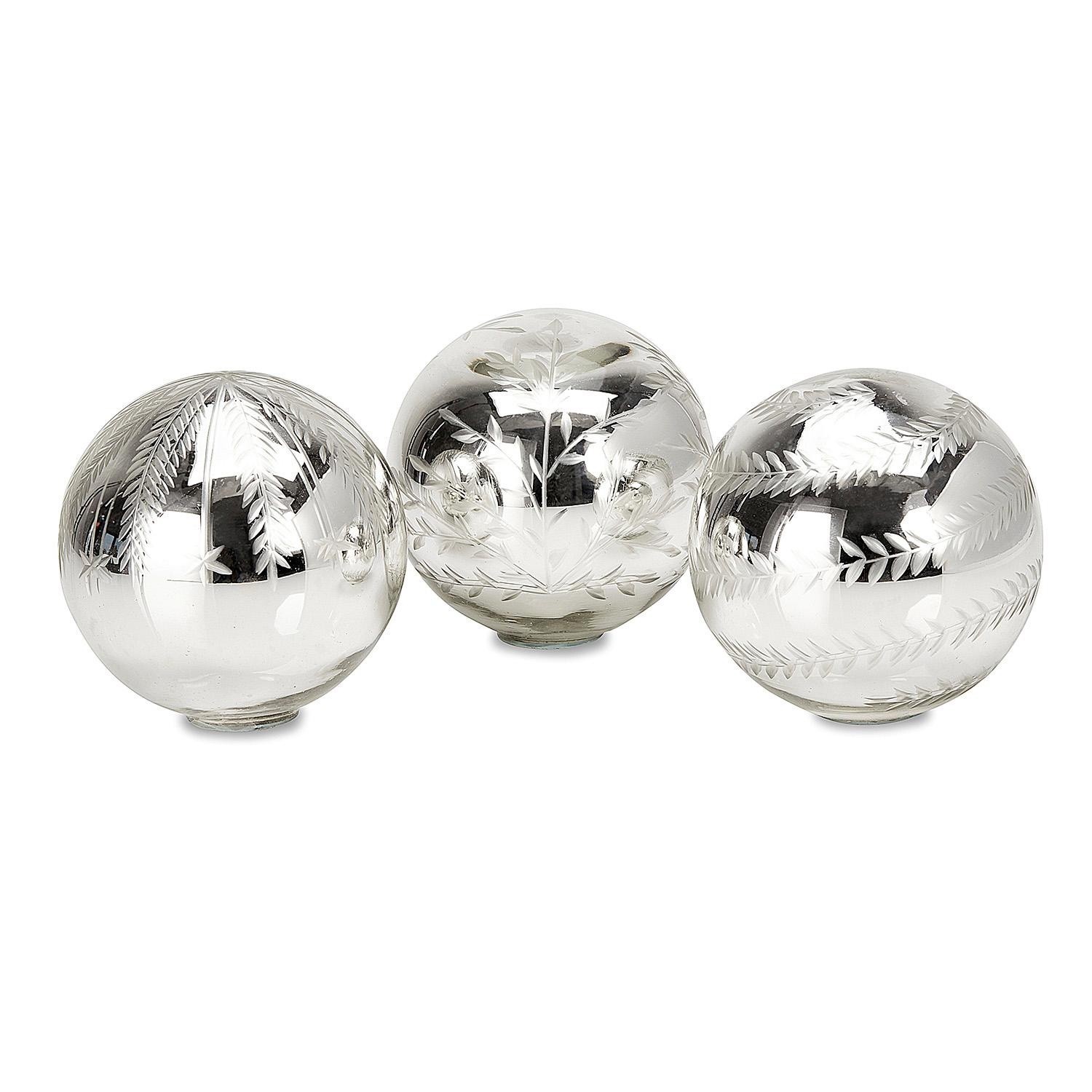 Lot de 3 boules décoratives Claix
