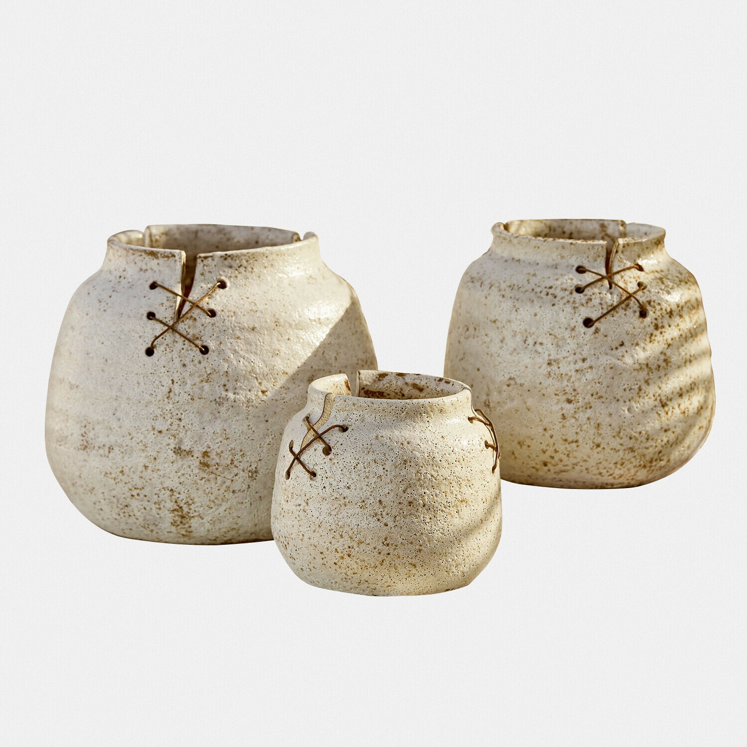 Lot de 3 vases Halvenby