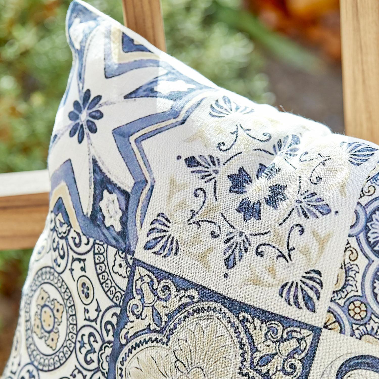 Lot de 2 housses de coussins Bourrignon