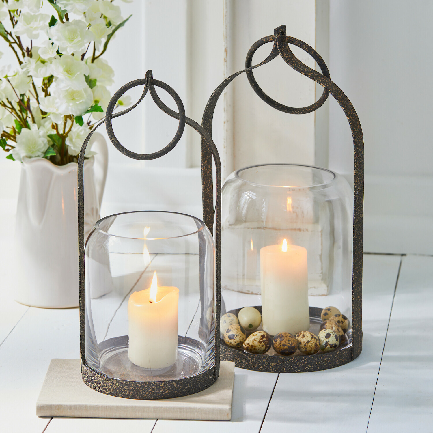 Lot de 2 lanternes Farazad