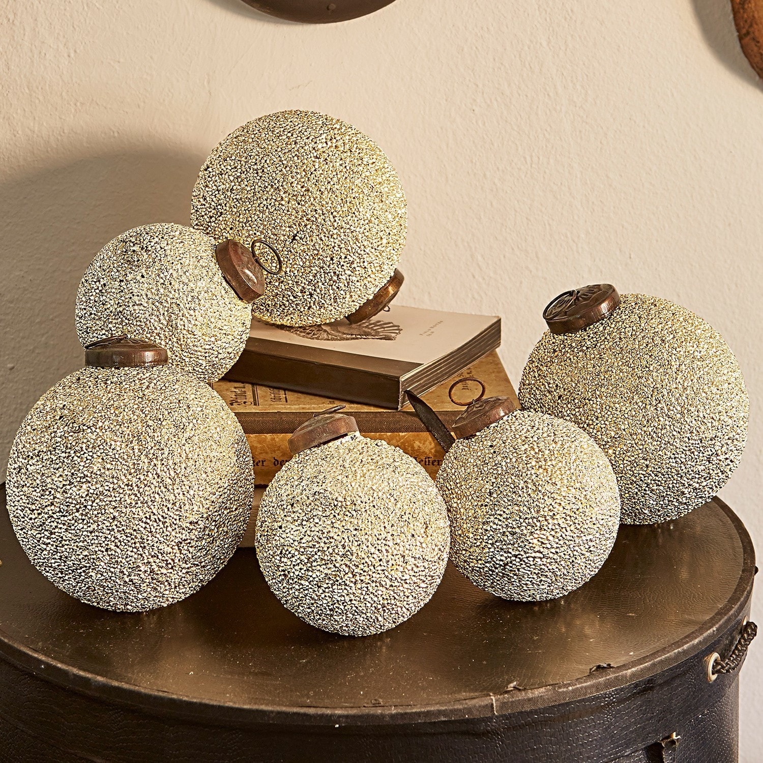 Lot de 6 décorations de Noël Elsie