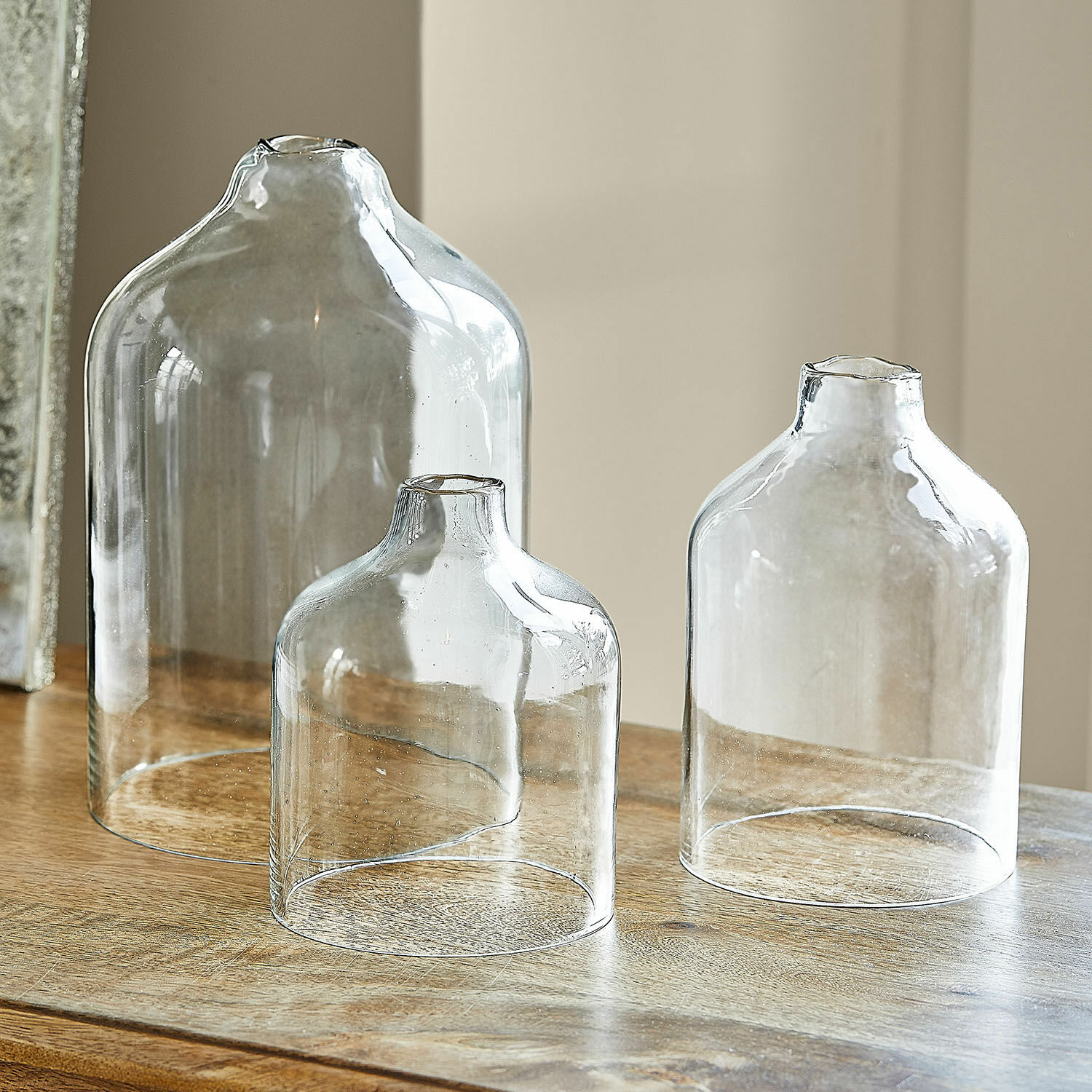 Lot de 3 photophores Xalvent