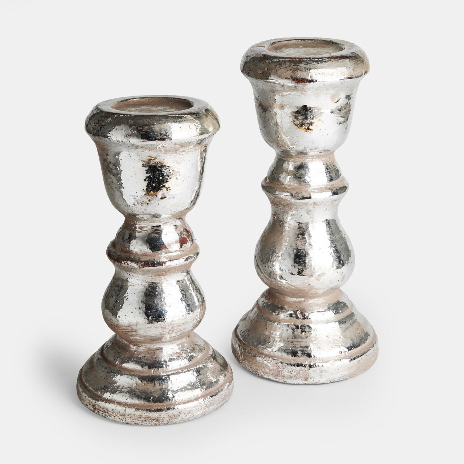 Lot de 2 bougeoirs Brilomine