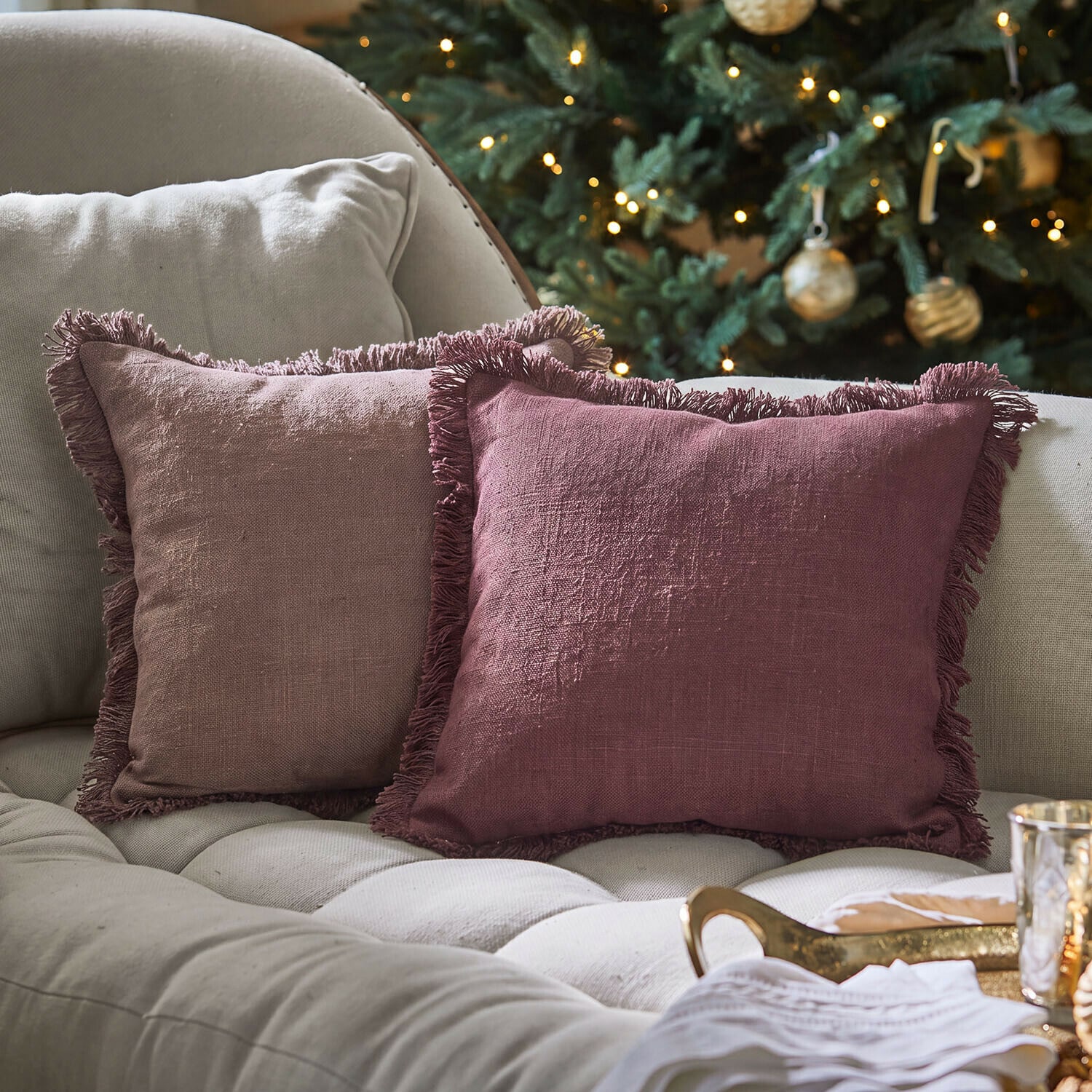 Lot de 2 housses de coussins Maybeline Lot de 2 housses de coussins Maybeline