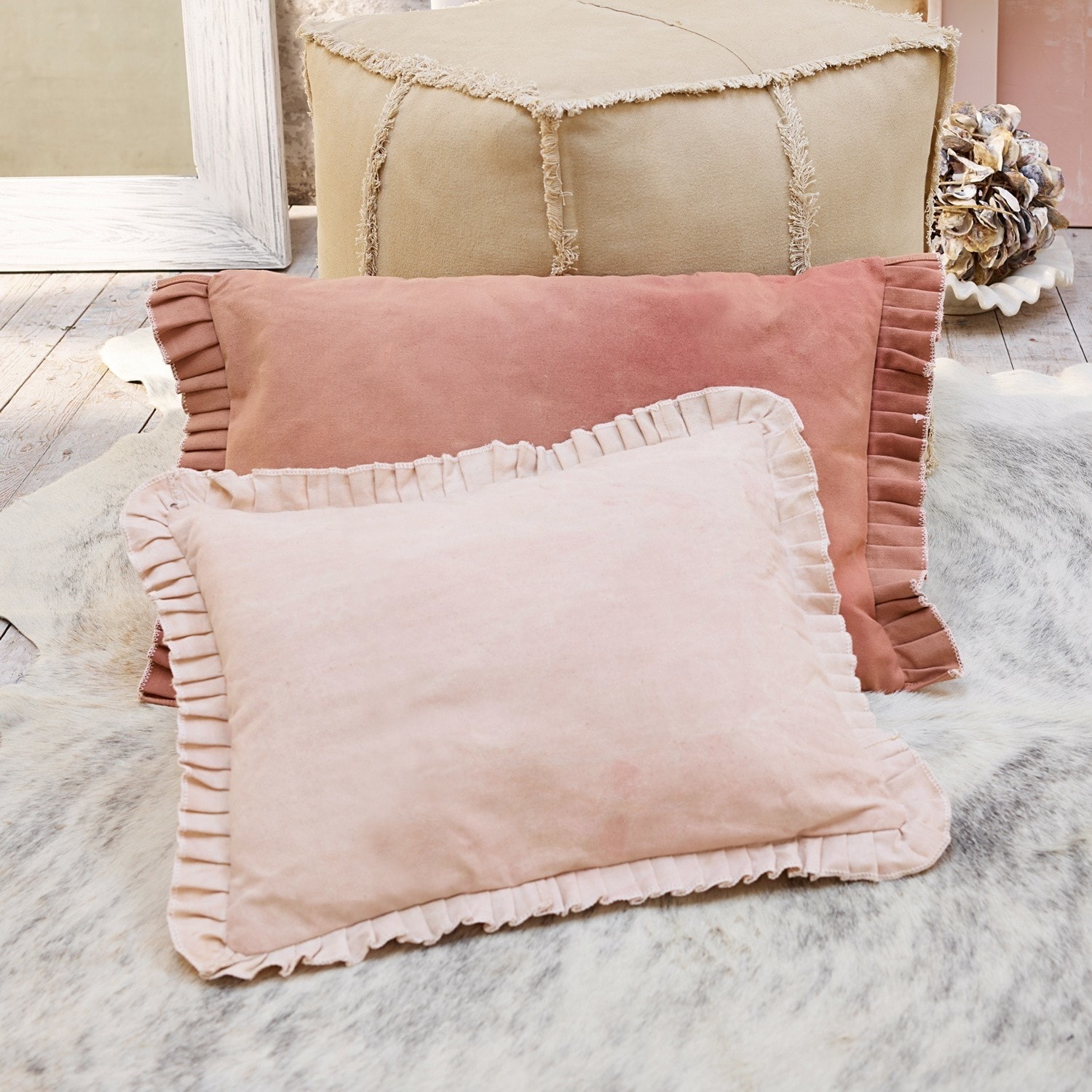 Lot de 2 coussins Rosalin