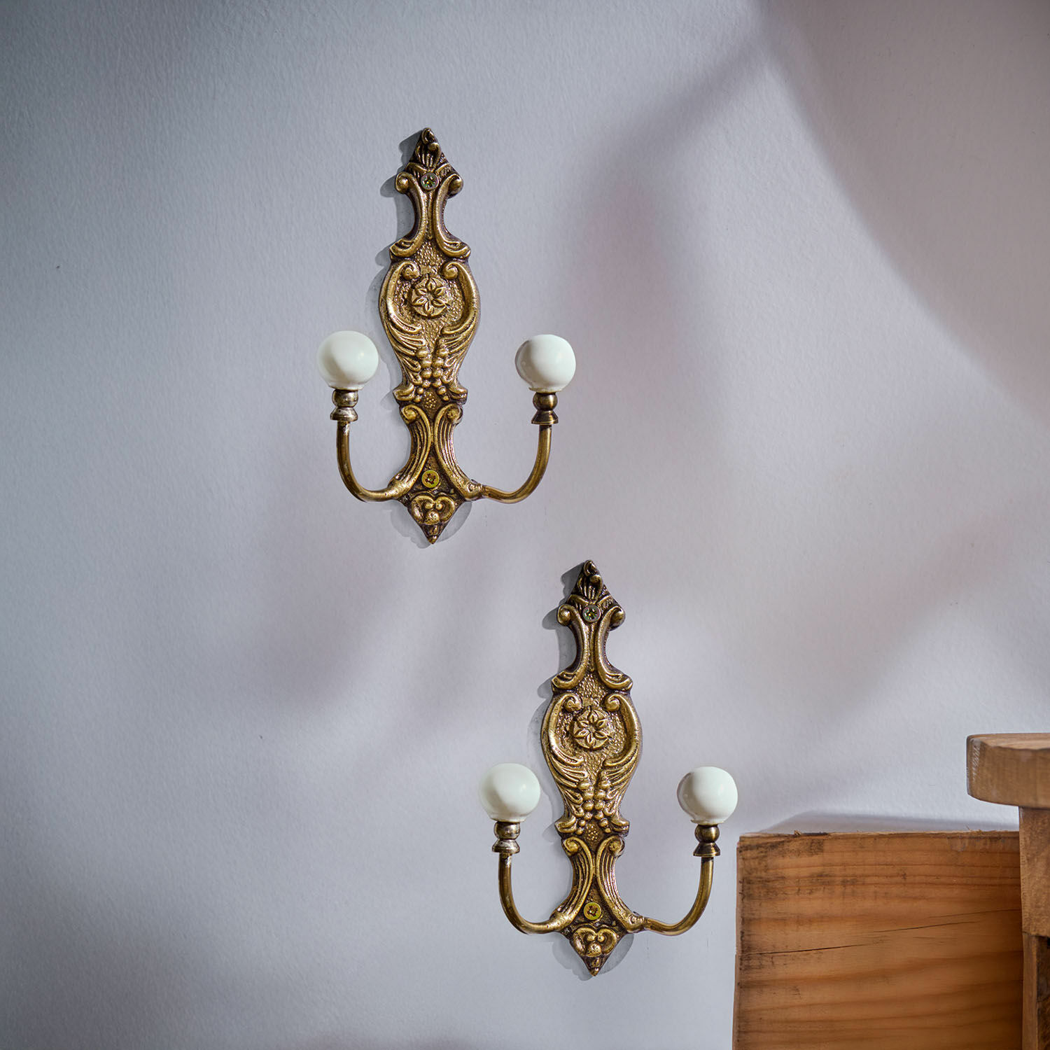 Lot de 2 patères Nuvéal