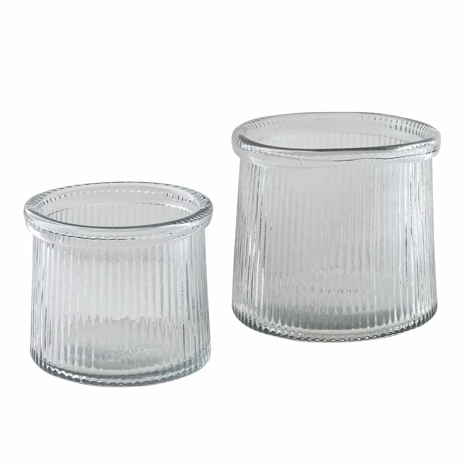 Lot de 2 photophores Naisette
