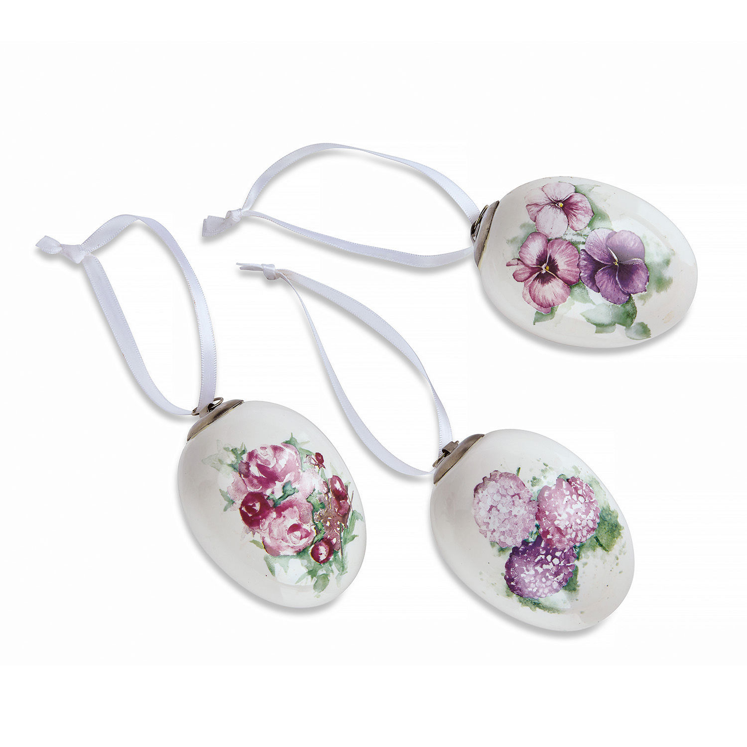 Lot de 3 œufs de Pâques Maurine
