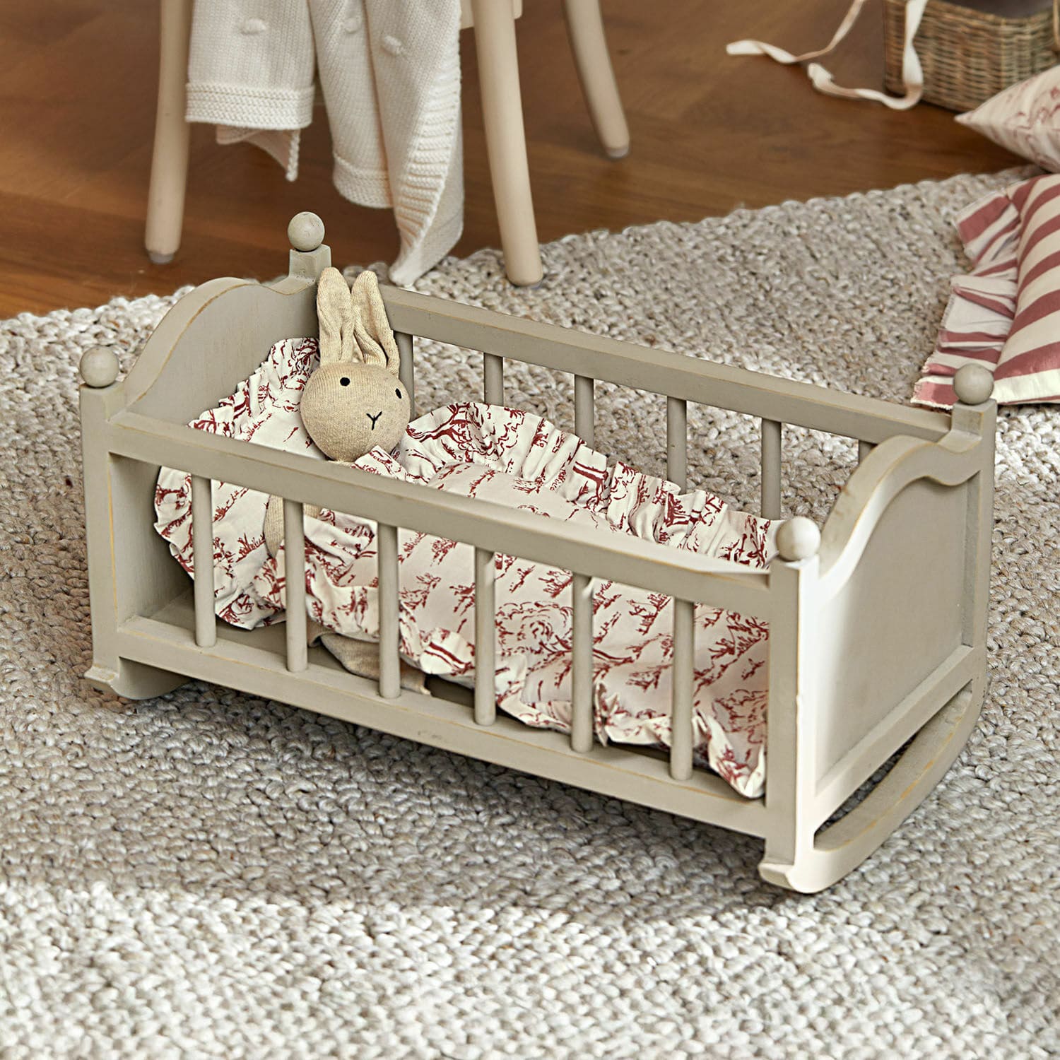Linge de lit pour poupée Fleurine