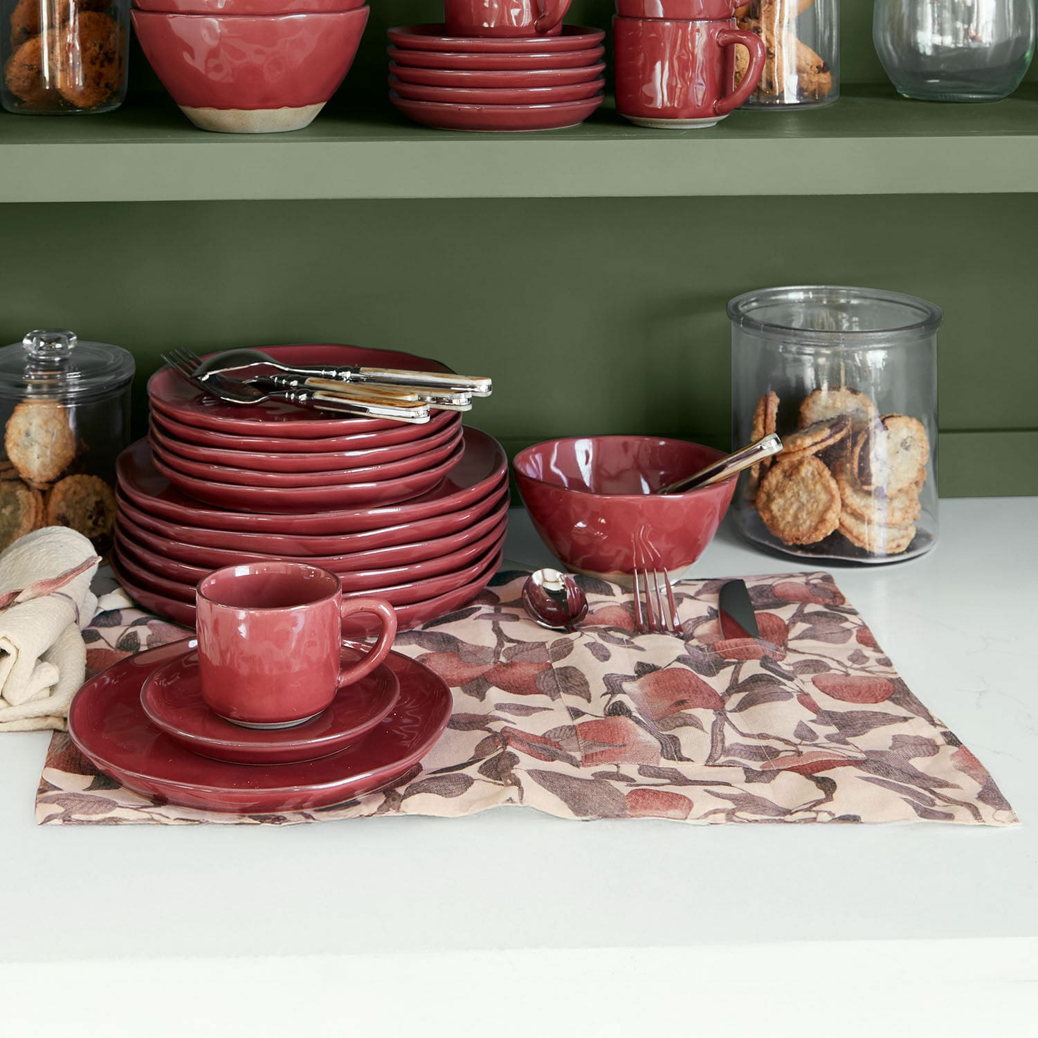 Lot de 2 sets de table Zaveline