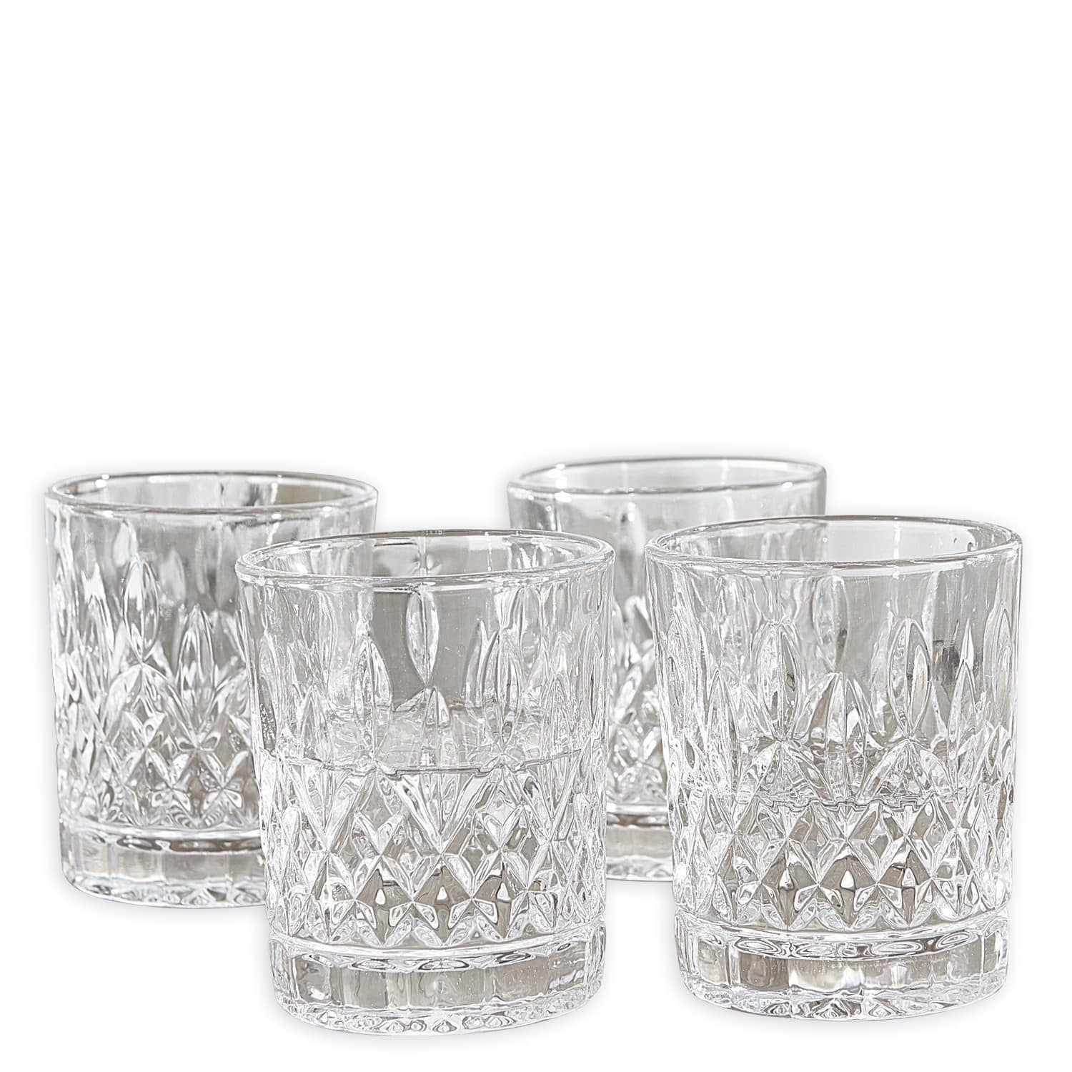 Lot de 4 verres Crista