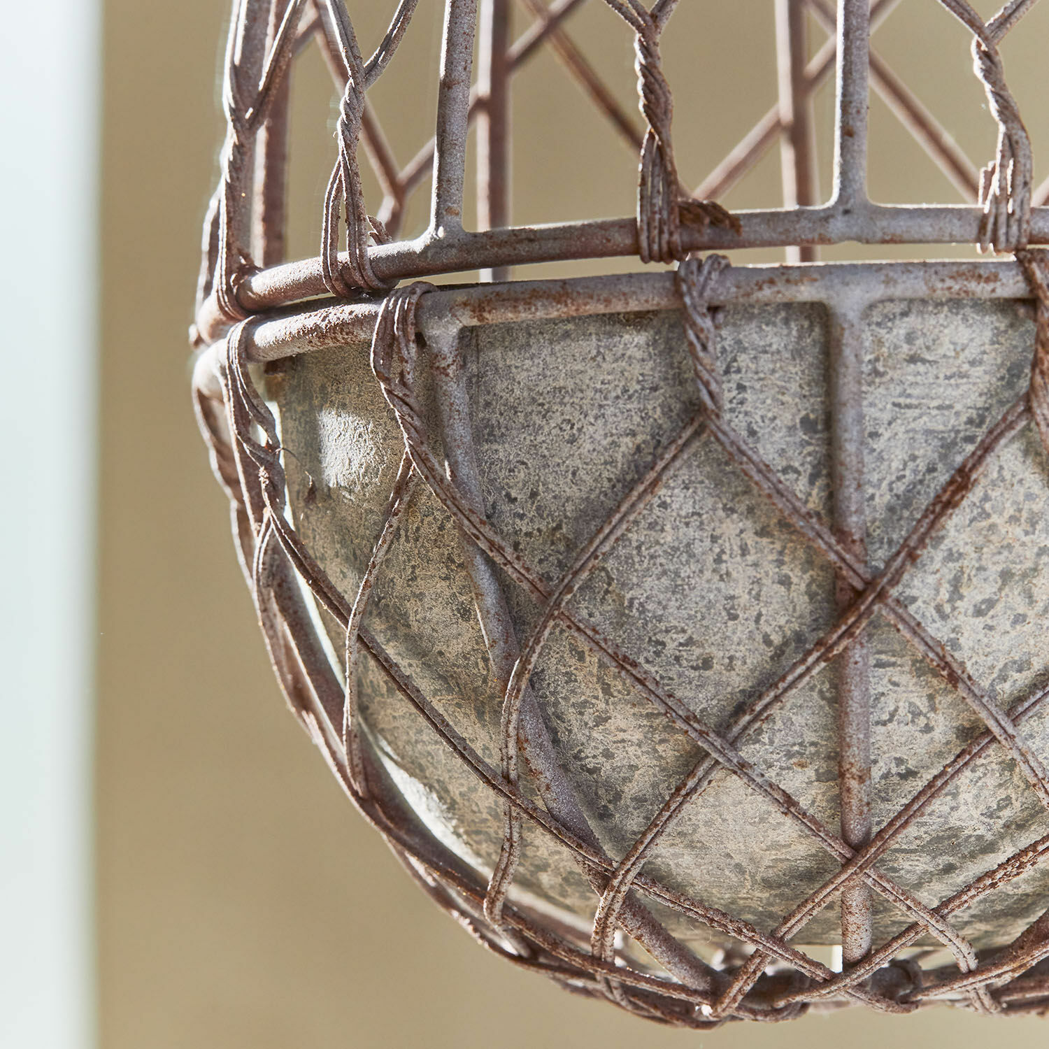 Lot de 2 cages à oiseaux décoratives Eralin