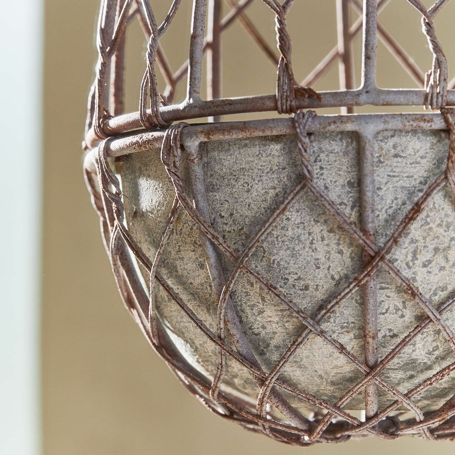 Lot de 2 cages à oiseaux décoratives Eralin