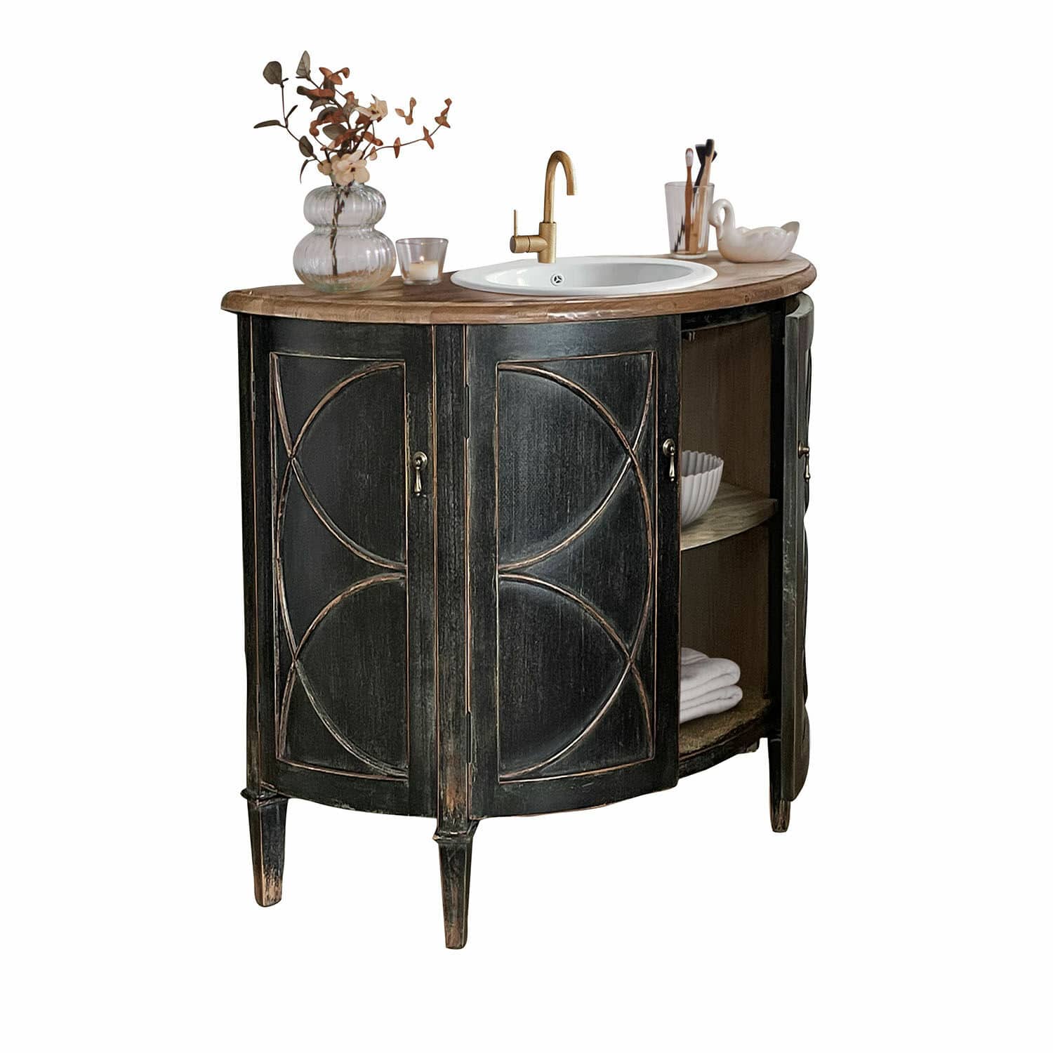 Meuble avec vasque Maison Vertelle