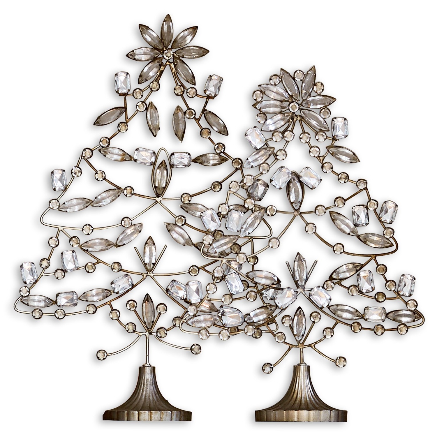 Lot de 2 décoration Arbre Gimeux