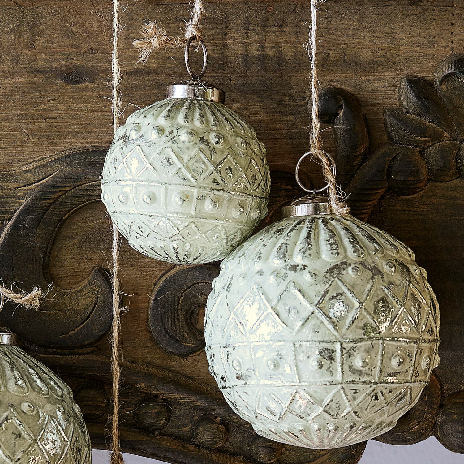 Lot de 6 décorations de Noël Gladwin