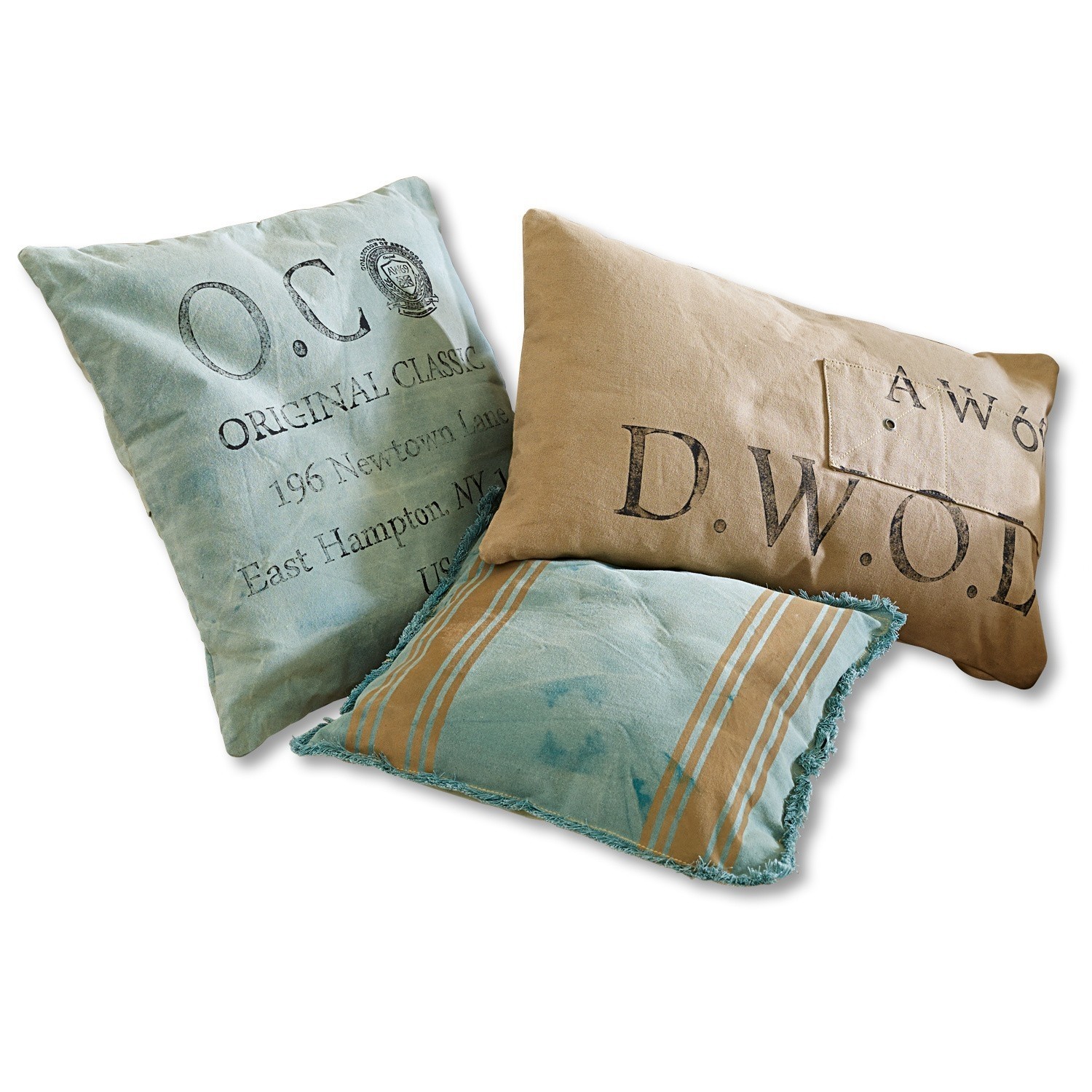 Lot de 3 coussins Rolin