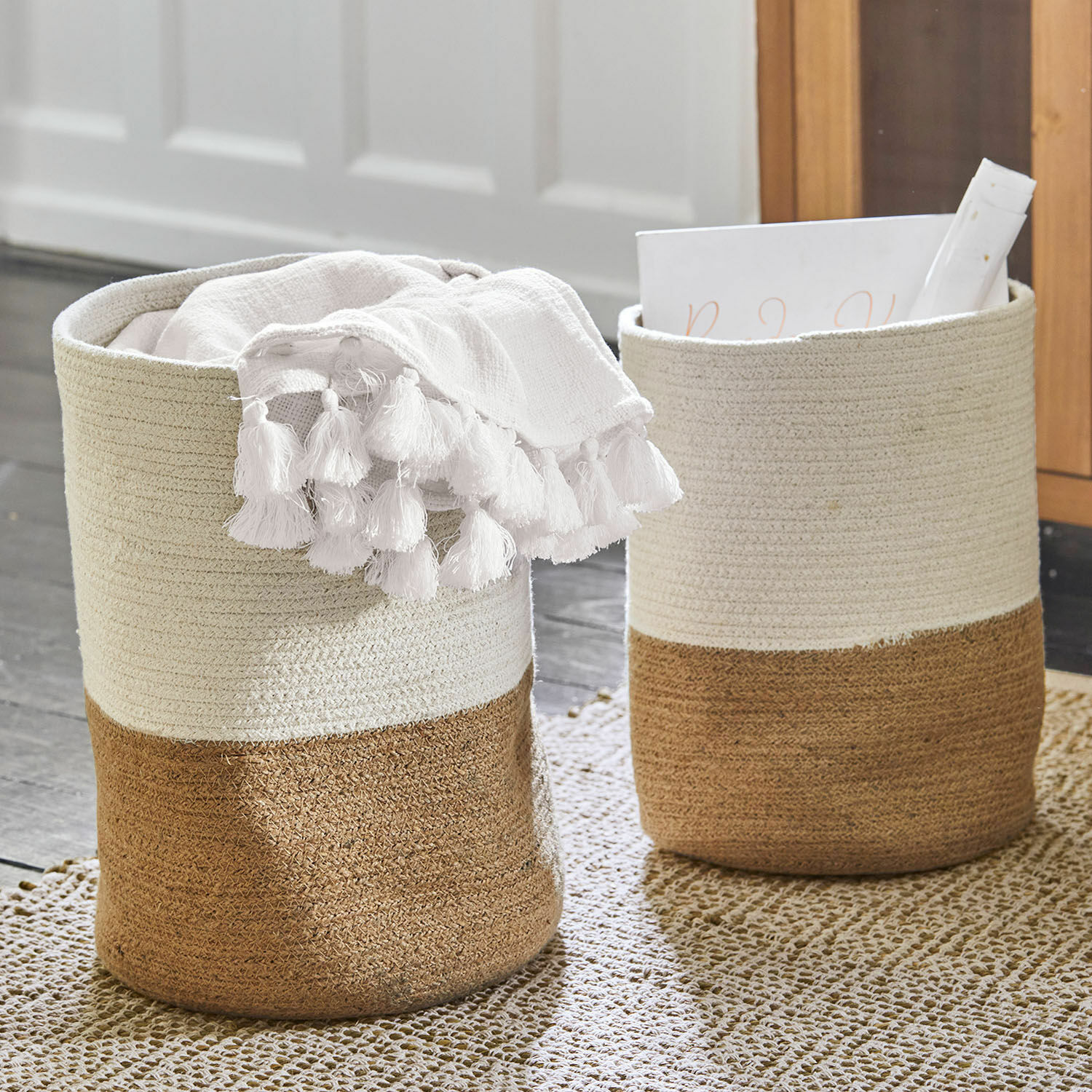 Lot de 2 paniers Marle