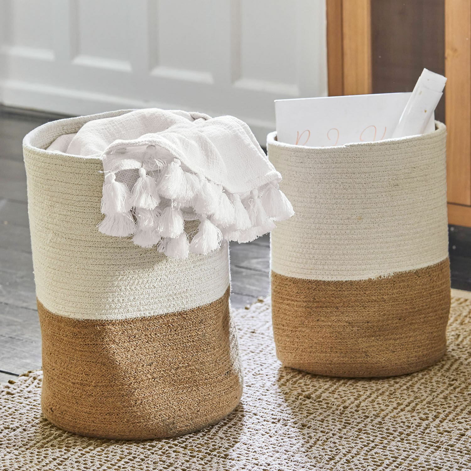 Lot de 2 paniers Marle