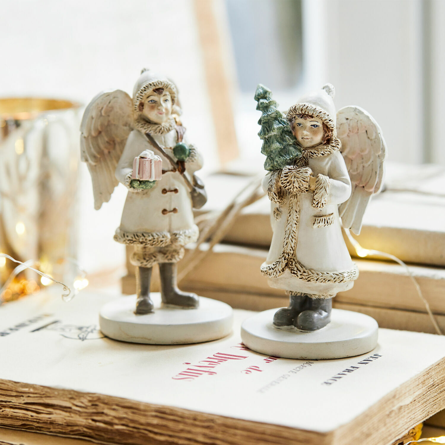 Lot de 2 décorations de Noël Children