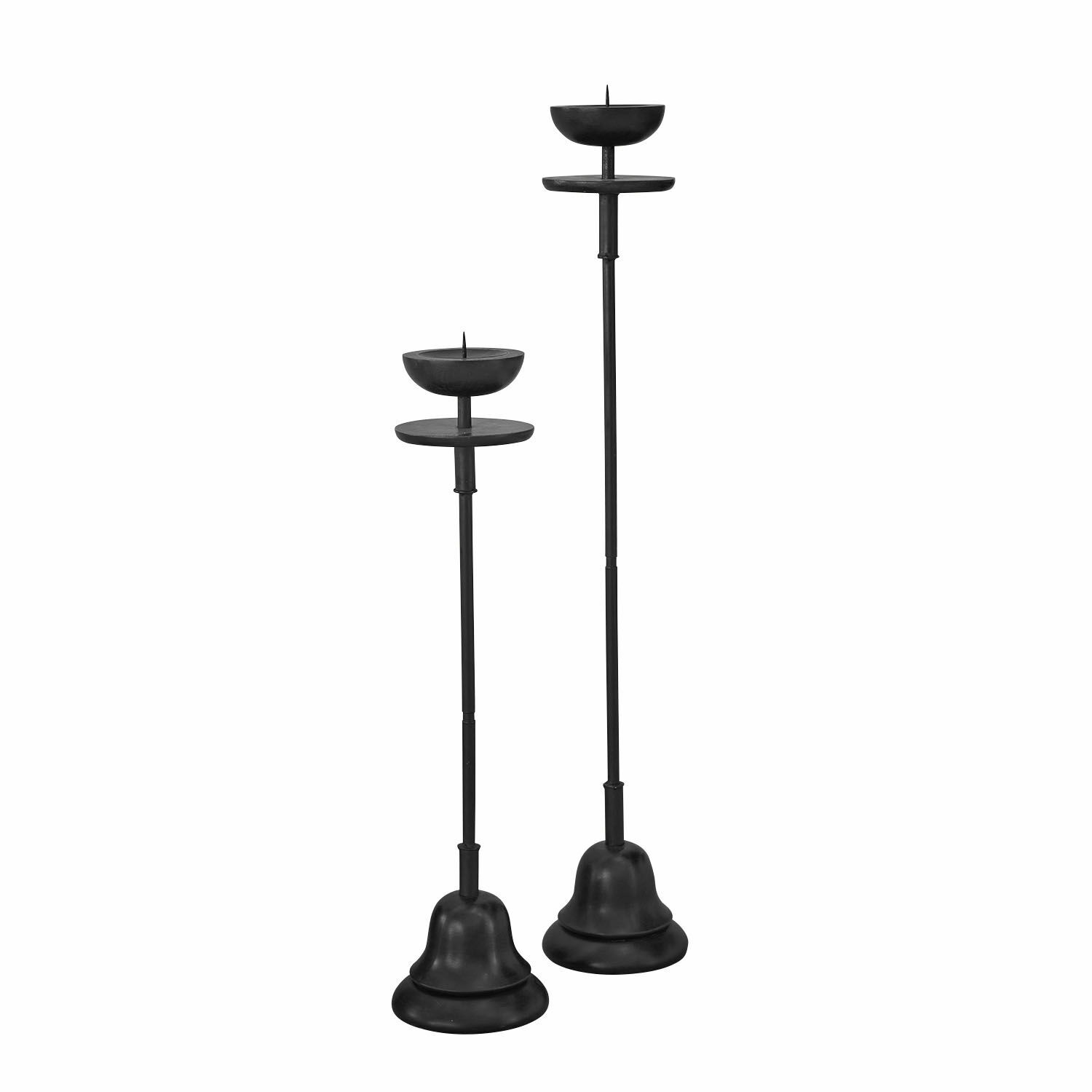 Lot de 2 bougeoirs Brantino