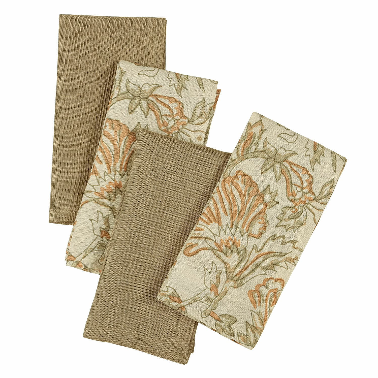 Lot de 4 serviettes de table Ivernelle