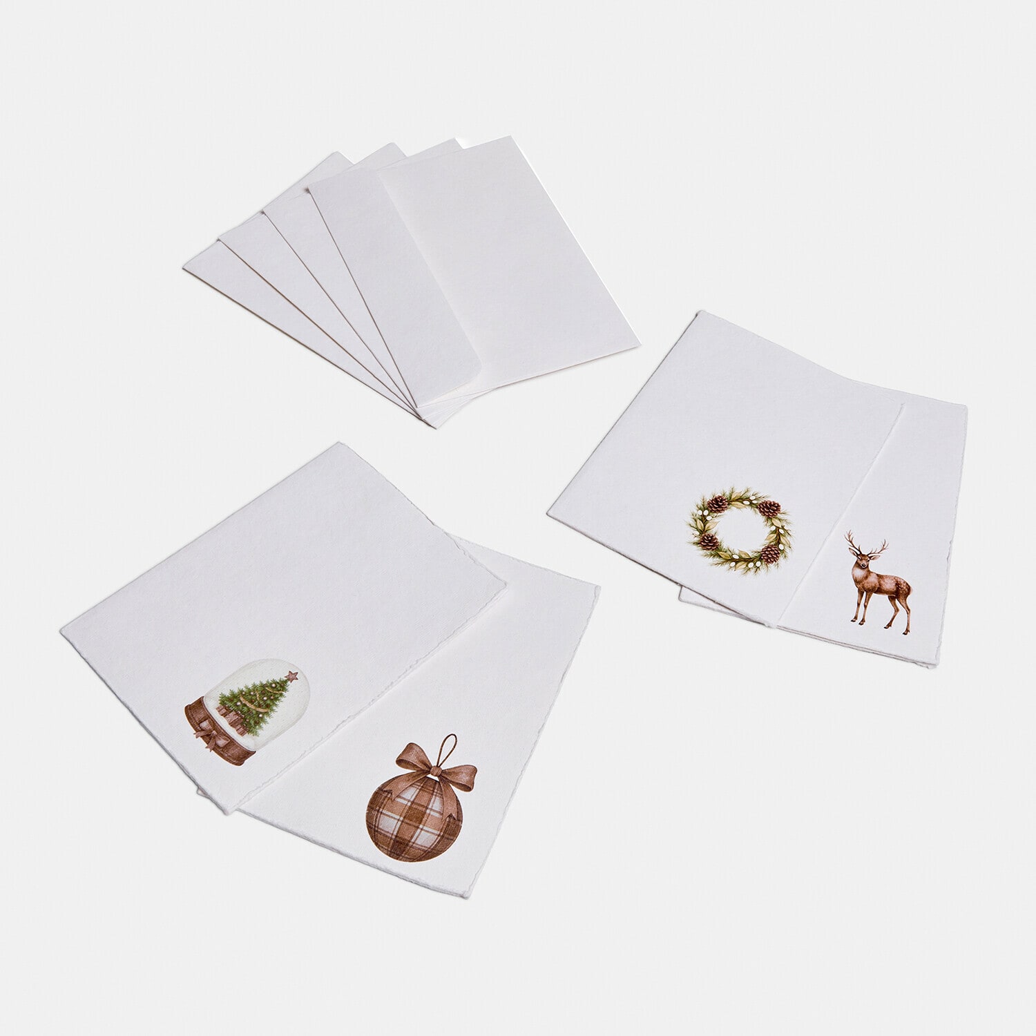 Lot de 4 cartes de vœux Earlsfield