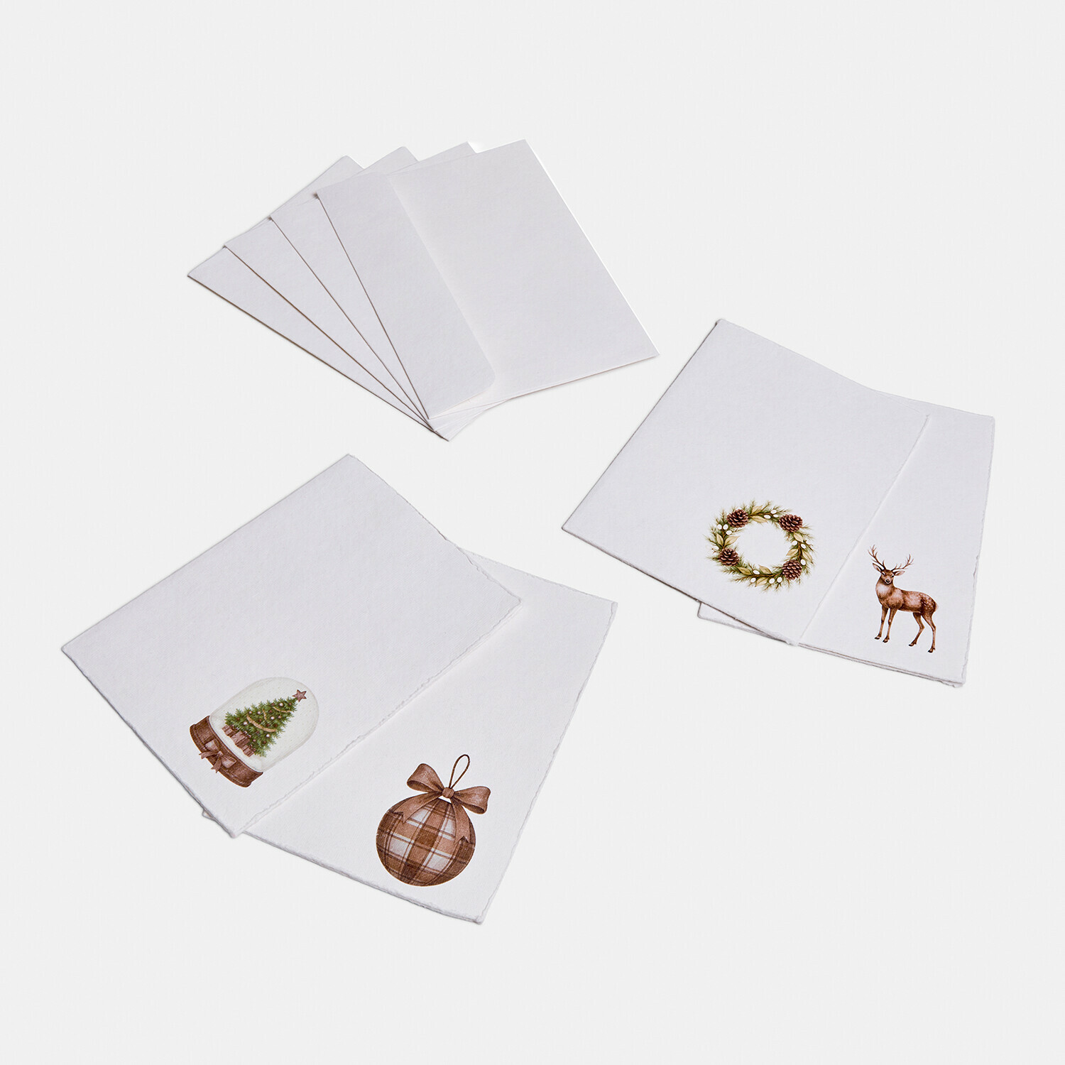 Lot de 4 cartes de vœux Earlsfield Lot de 4 cartes de vœux Earlsfield