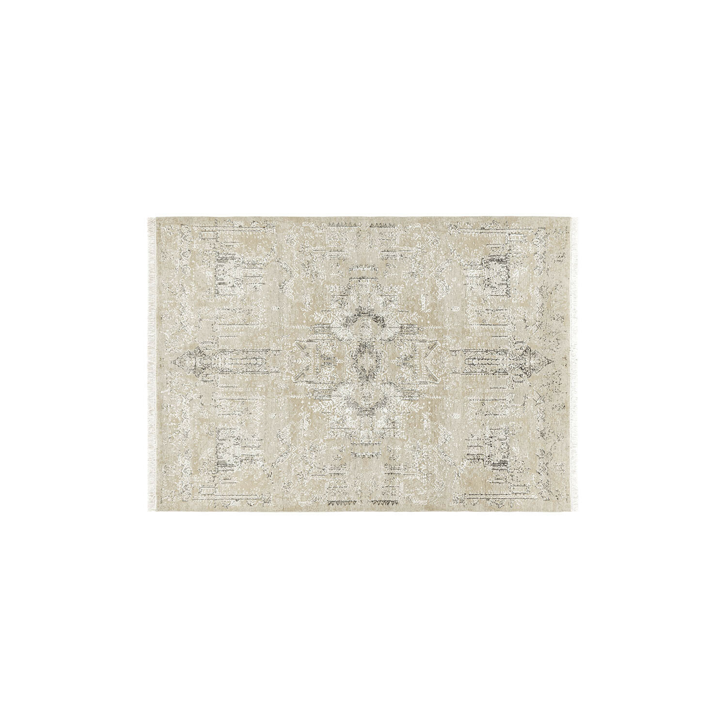 Tapis Marzahan Tapis beige avec motif oriental subtil, matière douce, parfait pour salon et décoration intérieure