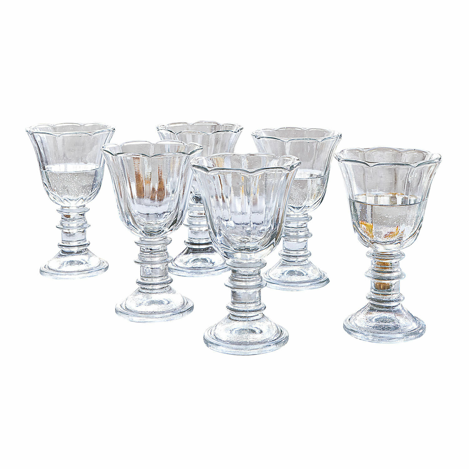 Lot de 6 verres à vin Noelle
