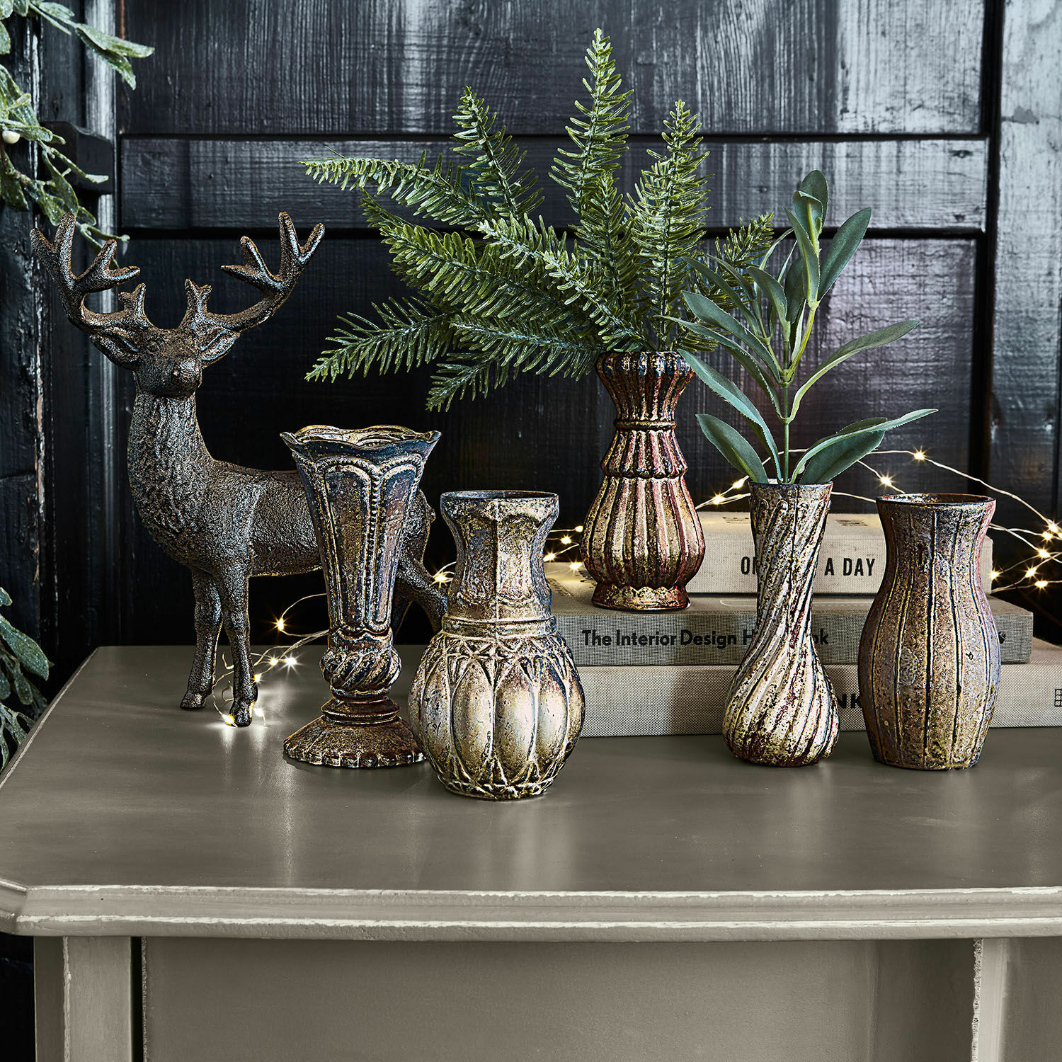 Lot de 5 vases Bonnie