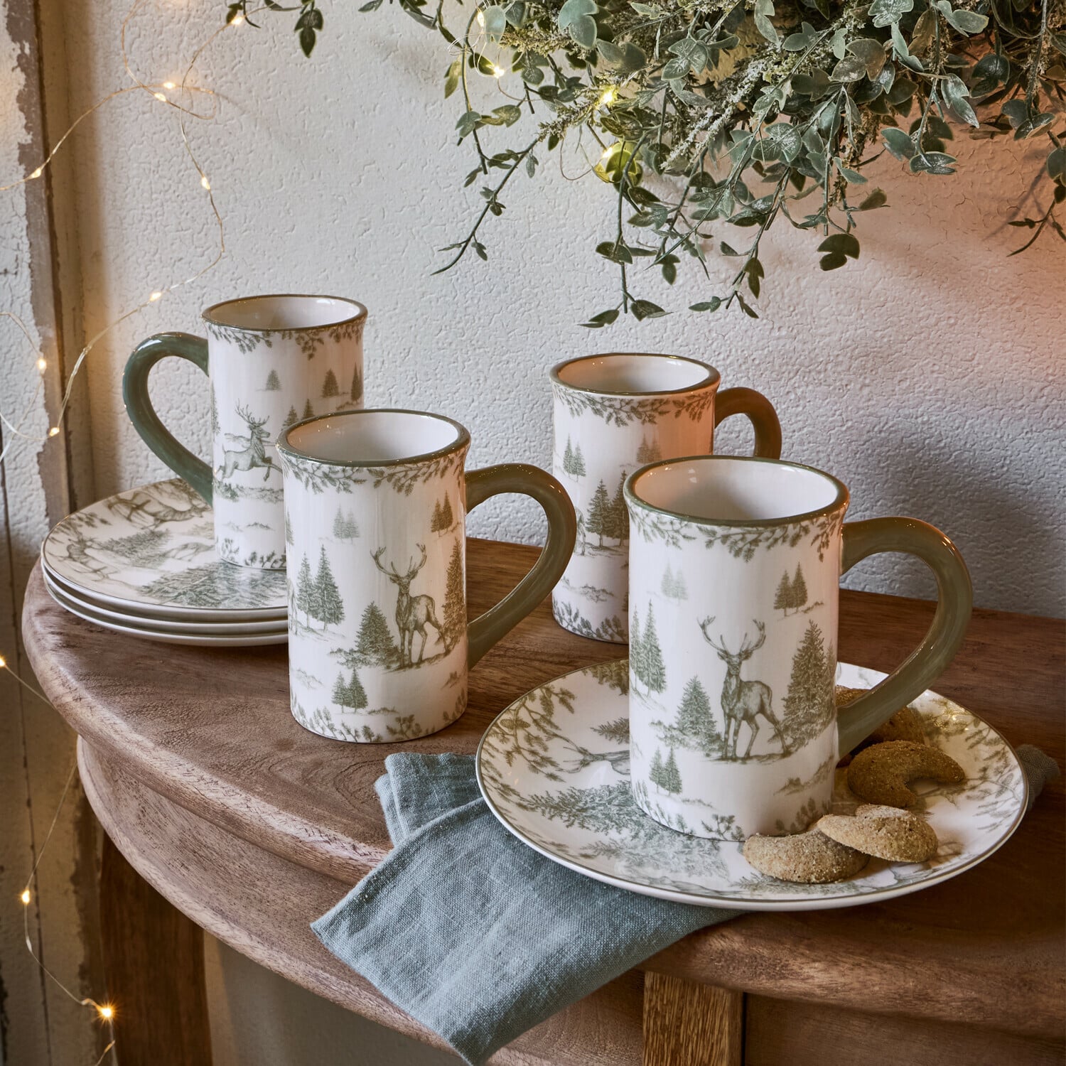 Lot de 4 assiettes Flonker