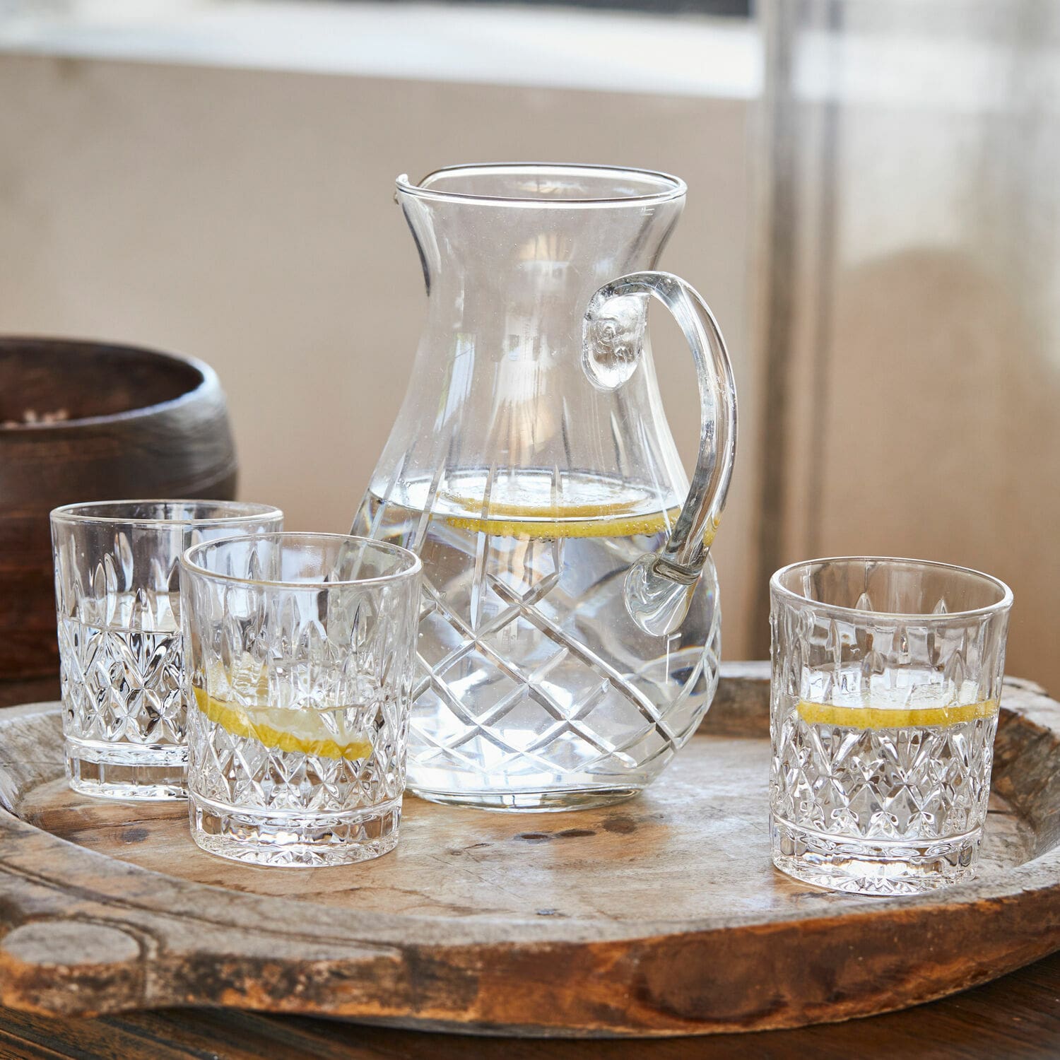 Lot de 4 verres Crista