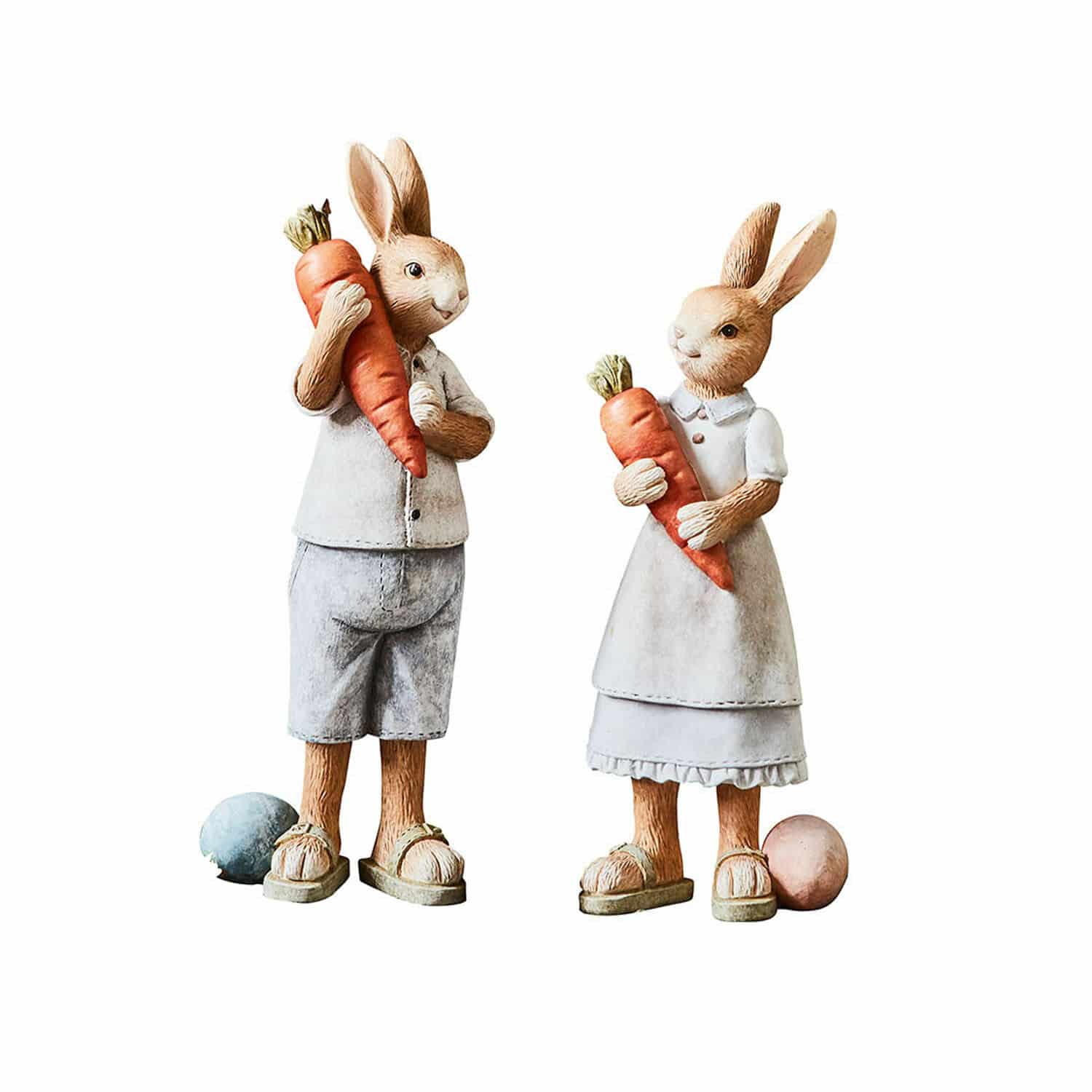 Lot de 2 lapins Gimont