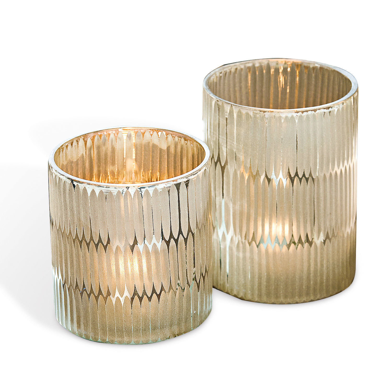 Lot de 2 photophores Curiko