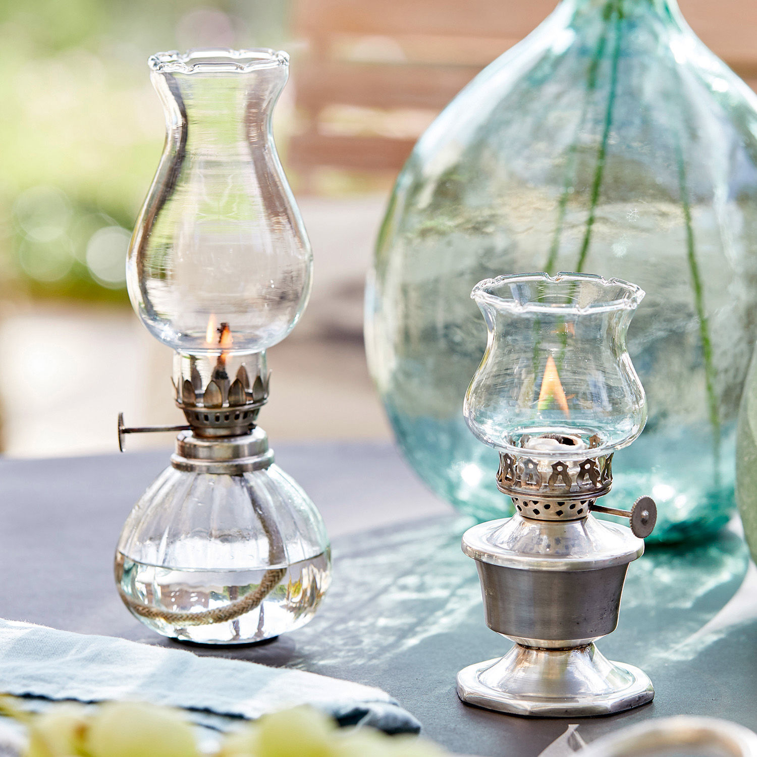 Lot de 2 lampes à huile Crouy