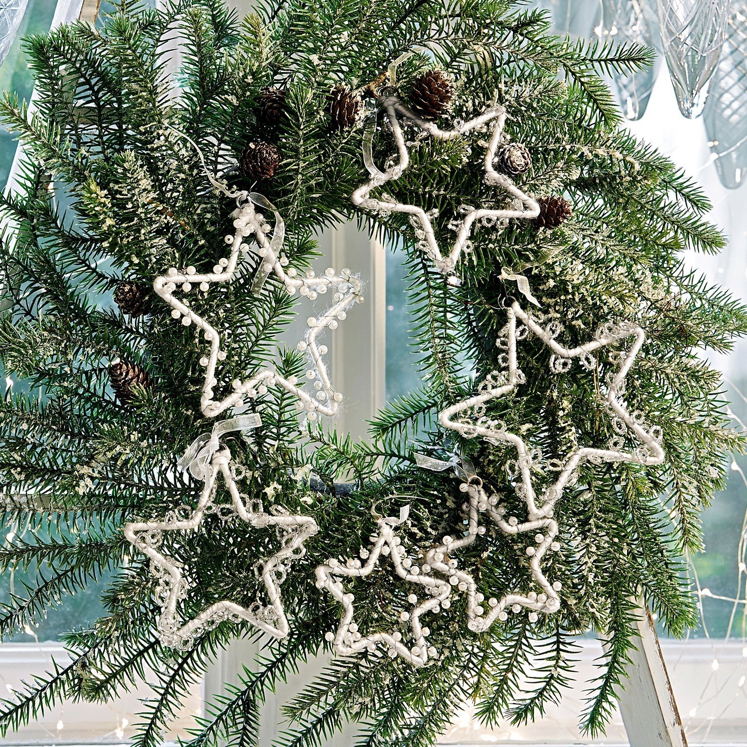 Lot de 6 décorations de sapin de Noël Bellevie