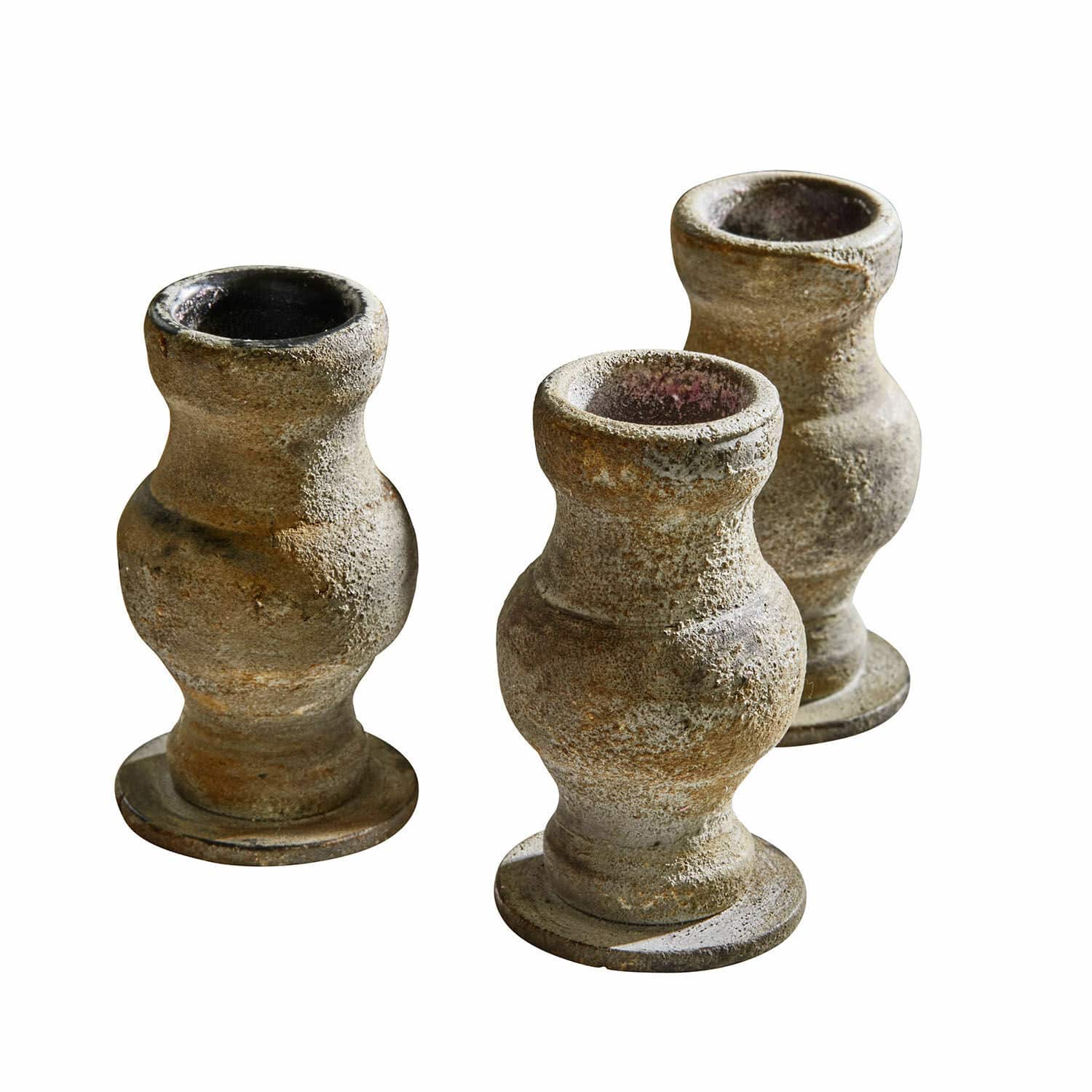 Lot de 3 bougeoirs Seranda