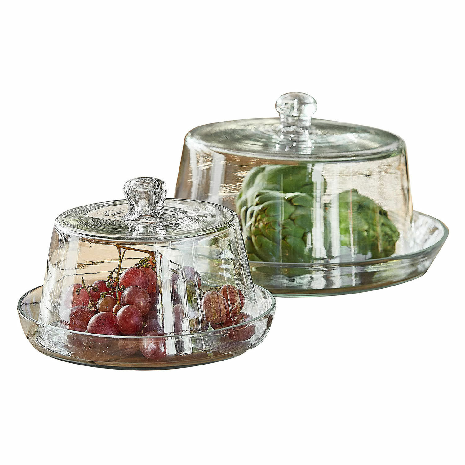 Lot de 2 cloches à gâteau Fixole