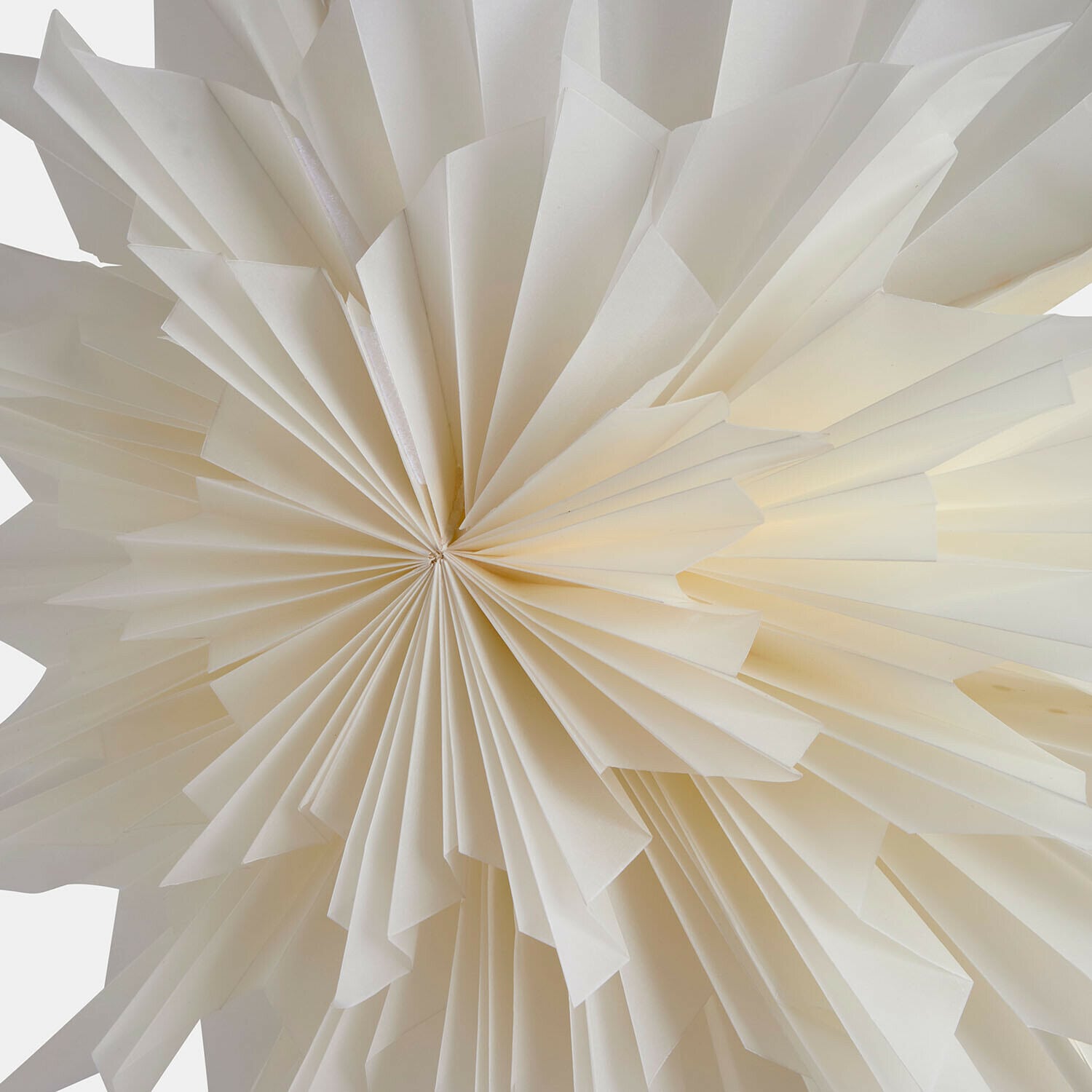 Étoile lumineuse en papier Ylmera