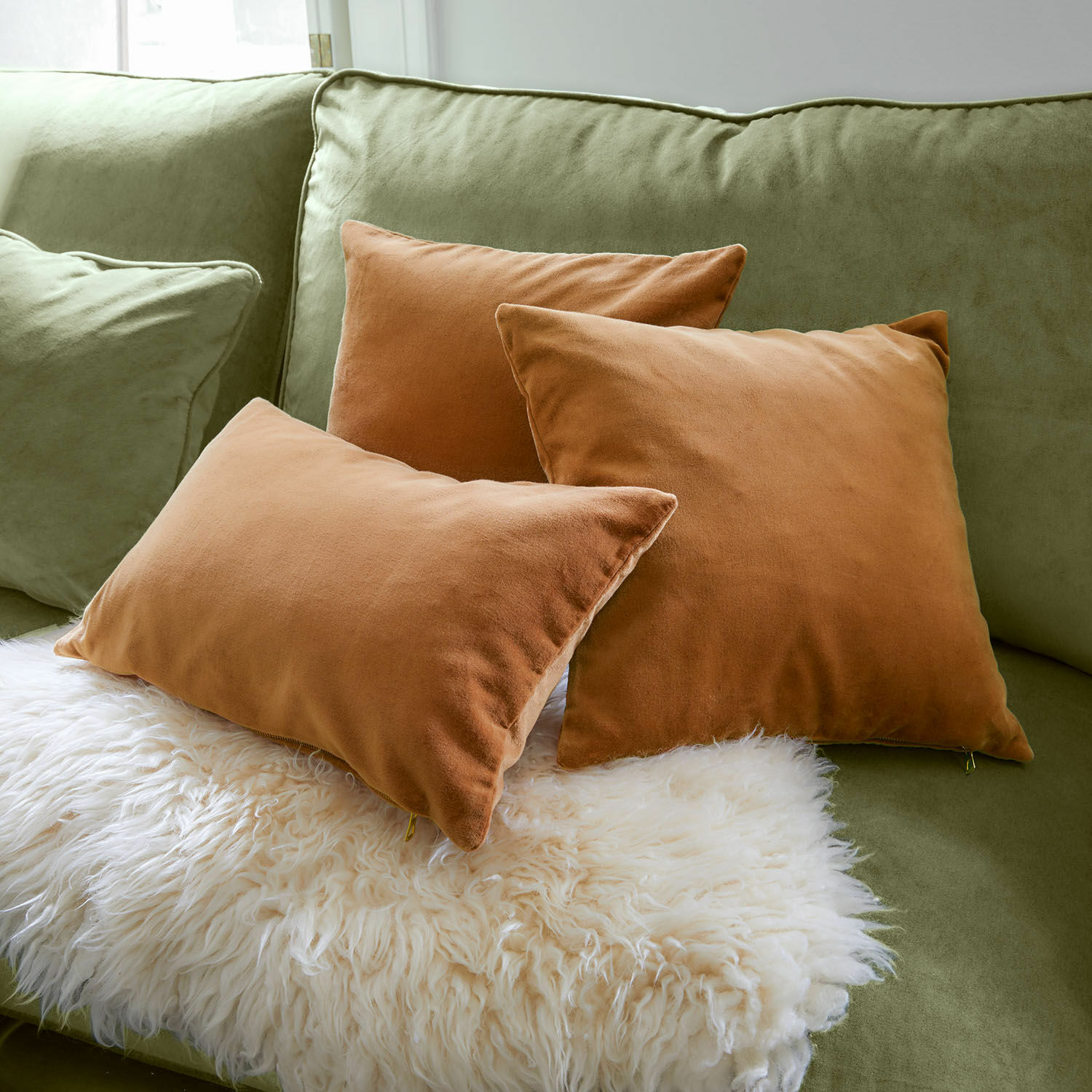 Lot de 3 housses de coussins Shahrine