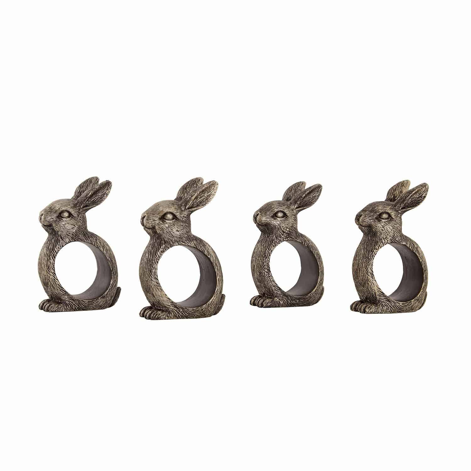 Lot de 4 ronds de serviettes Bresanto