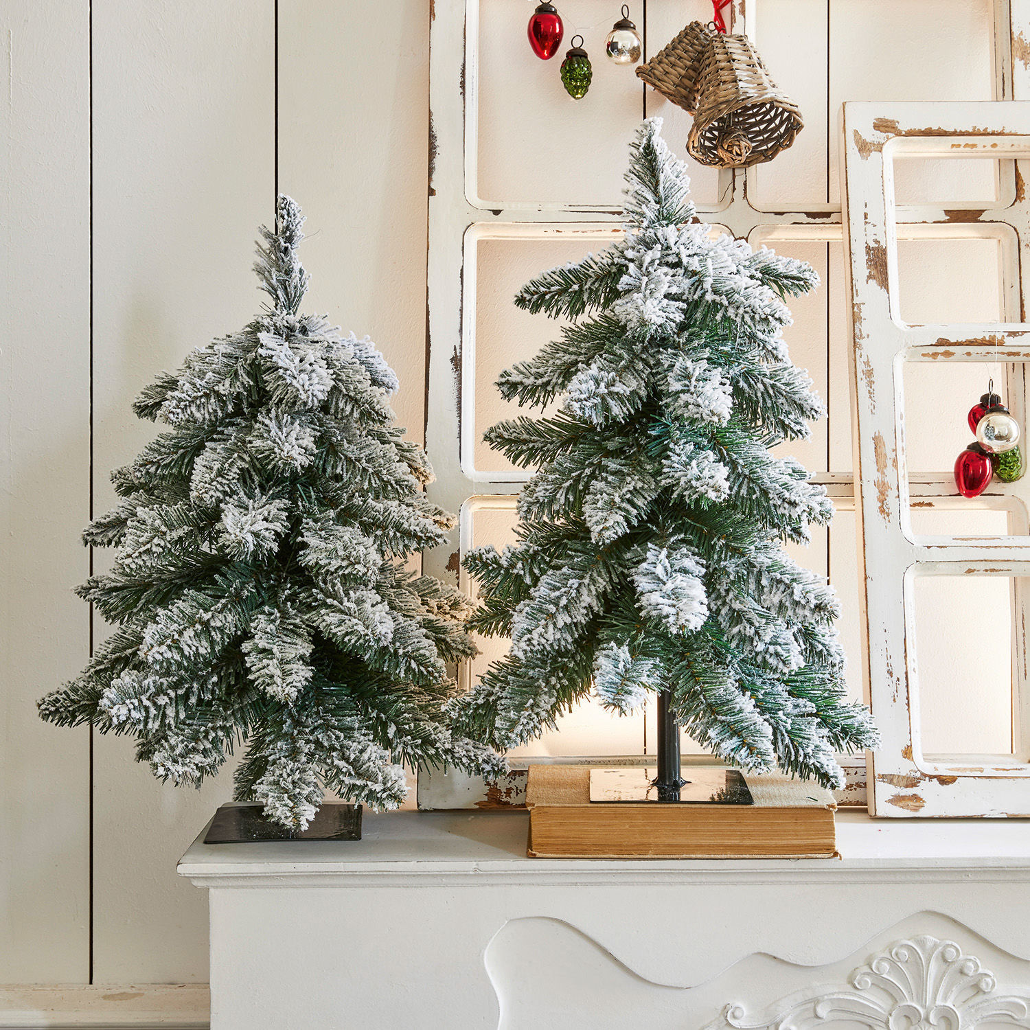 Lot de 2 sapins décoratifs Willroy