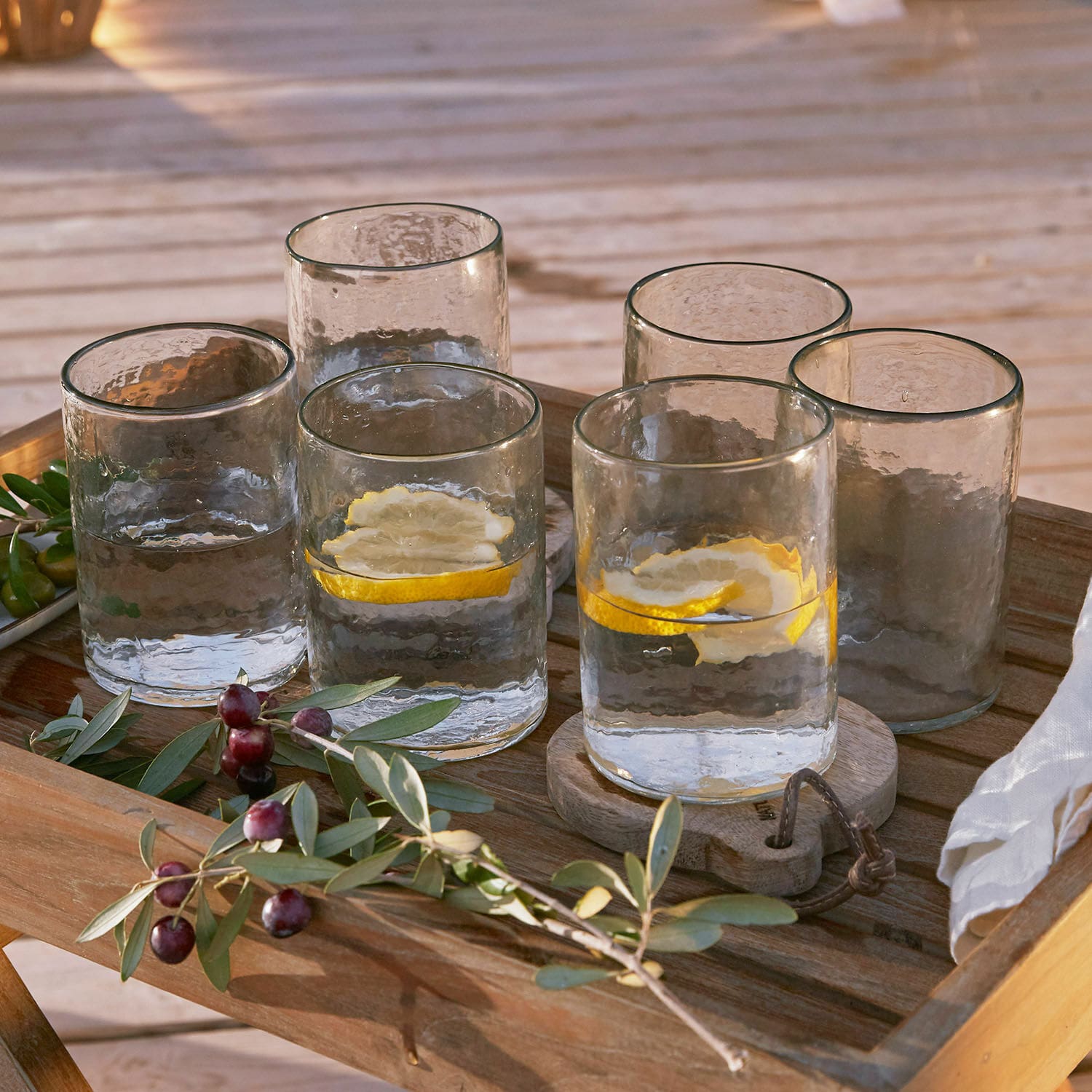 Lot de 6 verres Clarksville